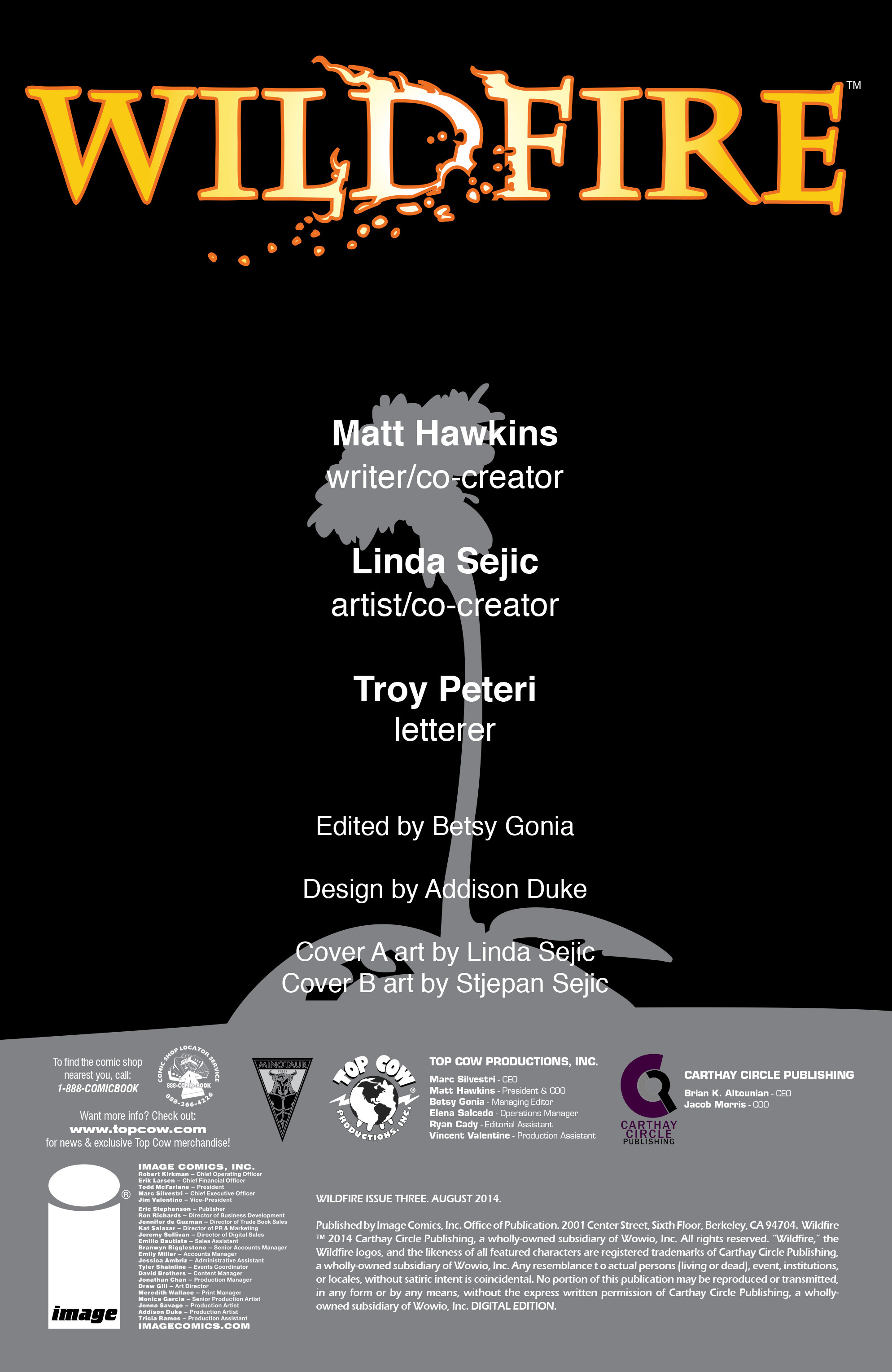 Read online Wildfire comic -  Issue #3 - 2