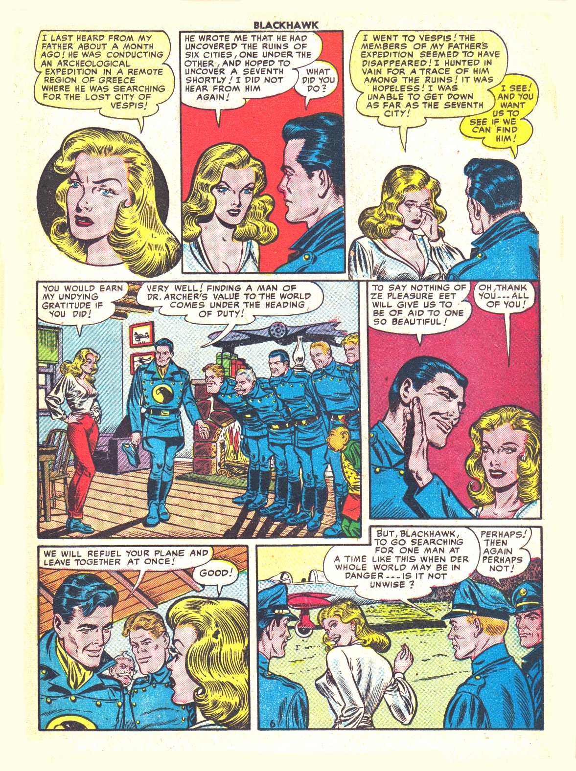 Read online Blackhawk (1957) comic -  Issue #44 - 31