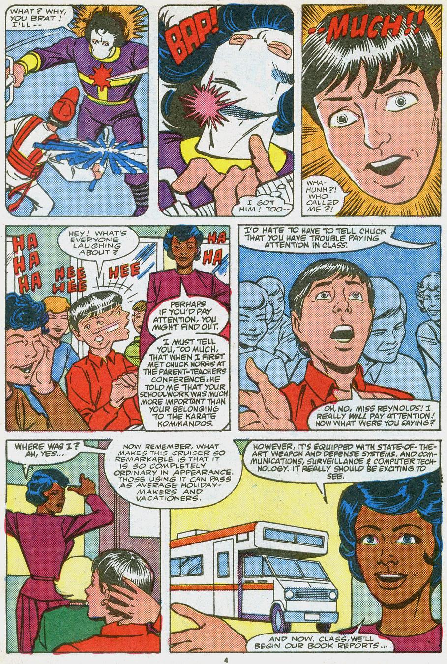 Read online Chuck Norris and the Karate Kommandos comic -  Issue #1 - 5