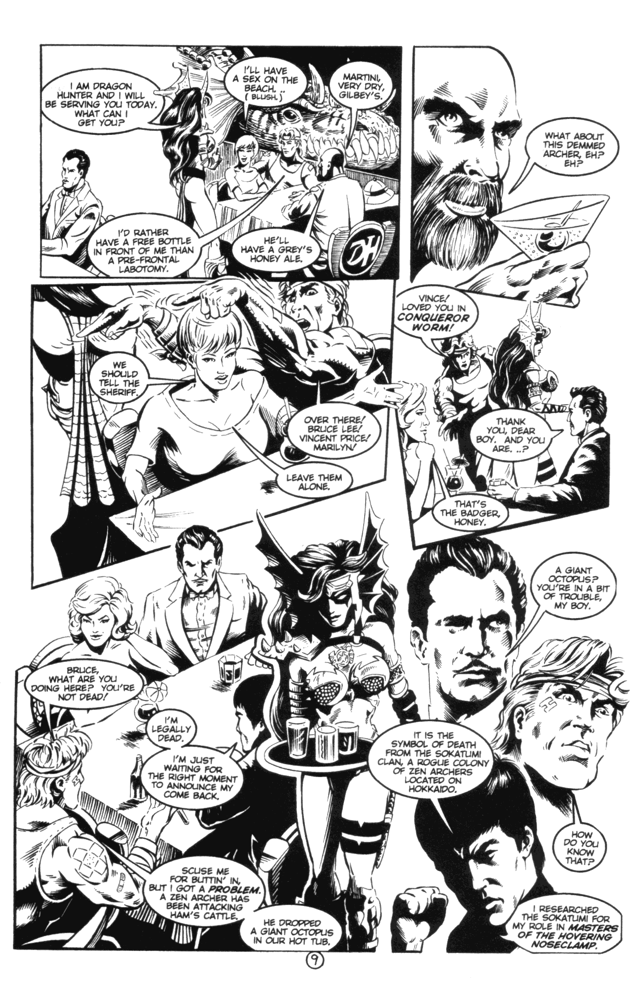 Read online The Badger (1997) comic -  Issue #5 - 11