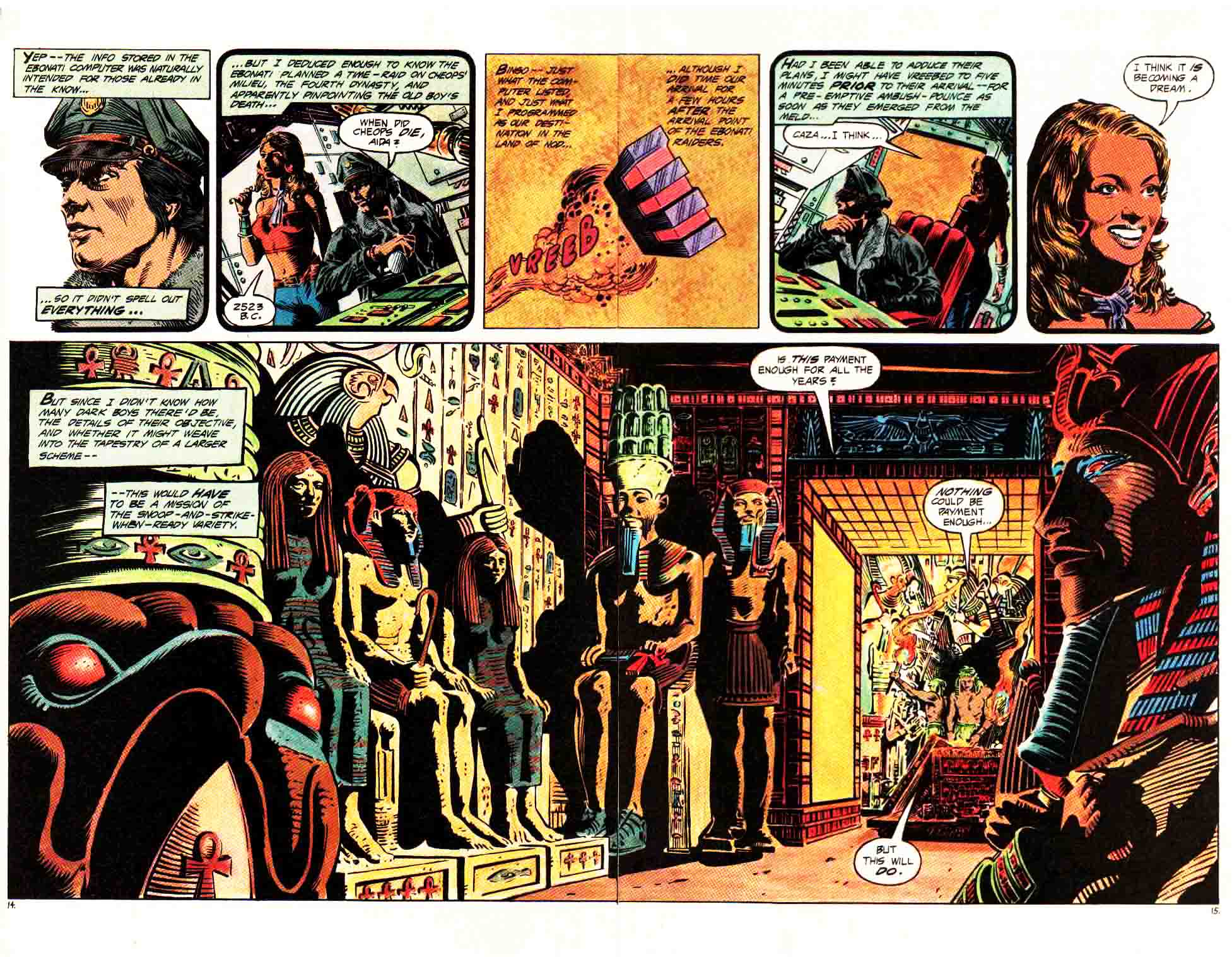 Read online Aztec Ace comic -  Issue #3 - 13