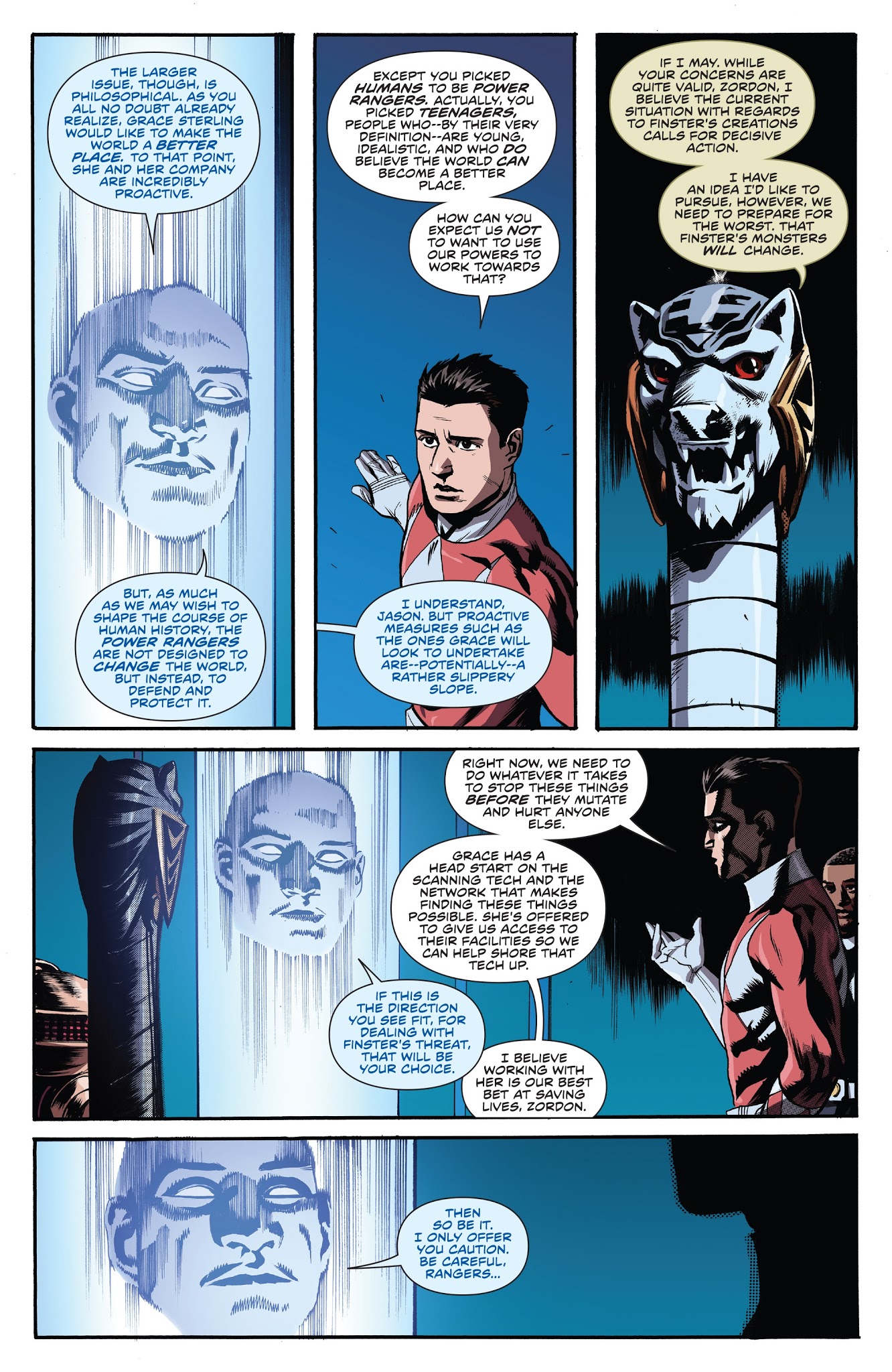 Read online Mighty Morphin Power Rangers comic -  Issue #22 - 9