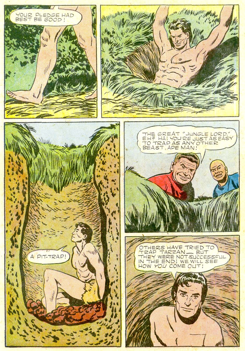 Read online Tarzan (1948) comic -  Issue #43 - 6