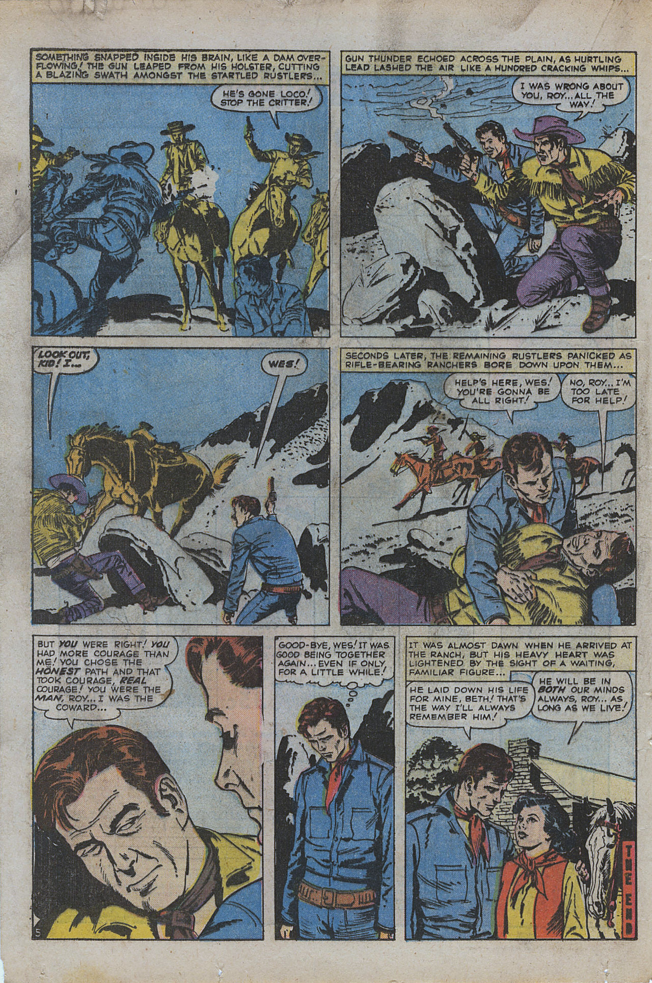 Read online Gunsmoke Western comic -  Issue #50 - 16