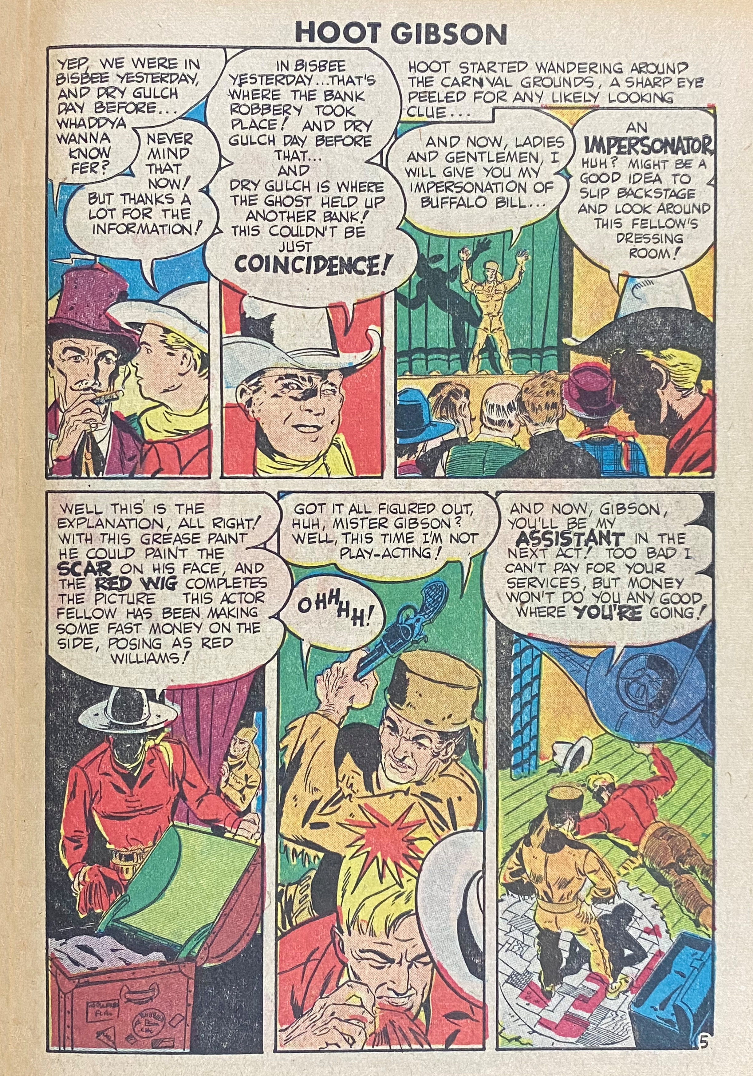 Read online Hoot Gibson comic -  Issue #3 - 31