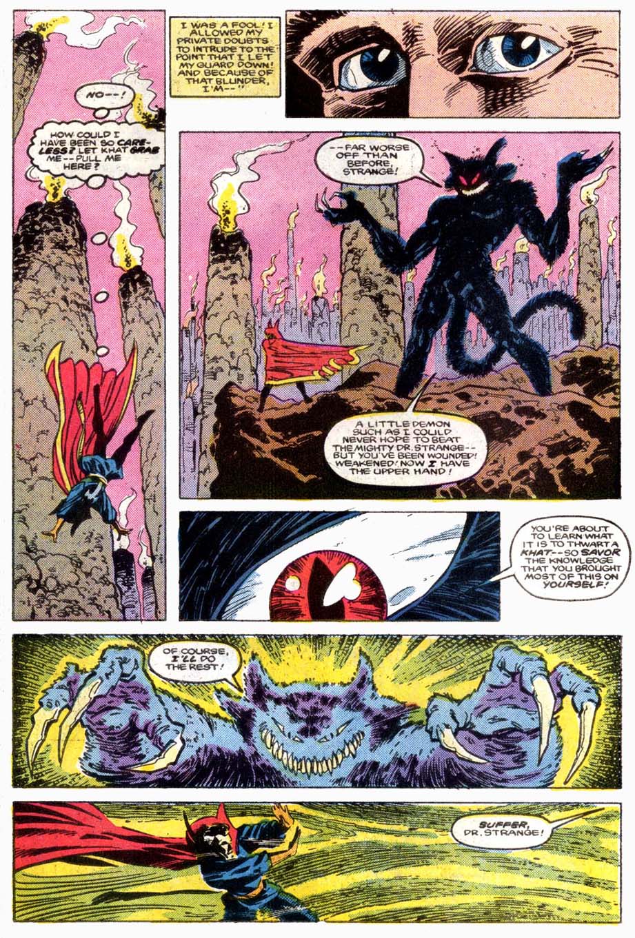 Read online Doctor Strange (1974) comic -  Issue #77 - 17