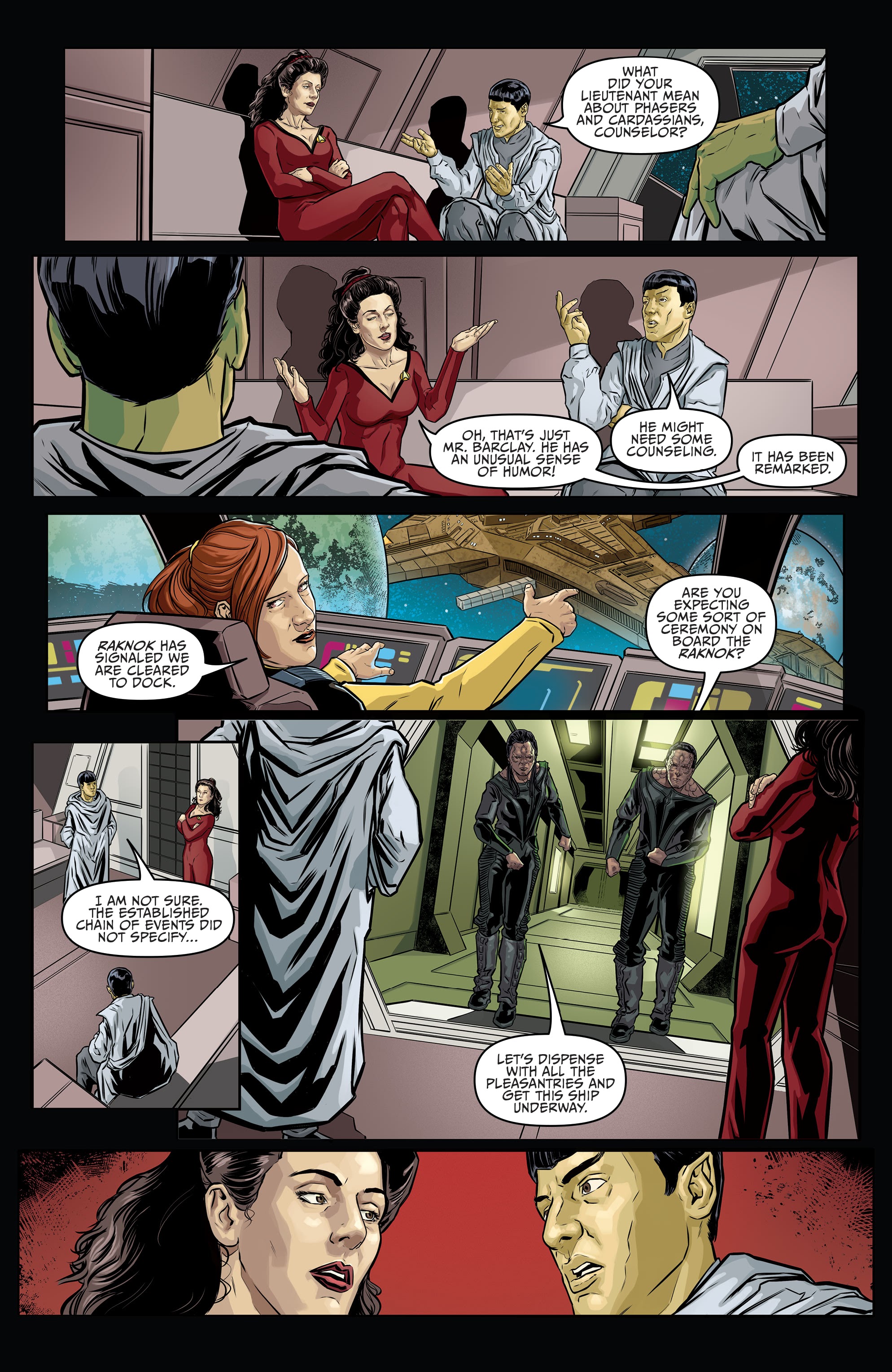 Read online Star Trek: The Next Generation: Mirror Universe Collection comic -  Issue # TPB (Part 3) - 89