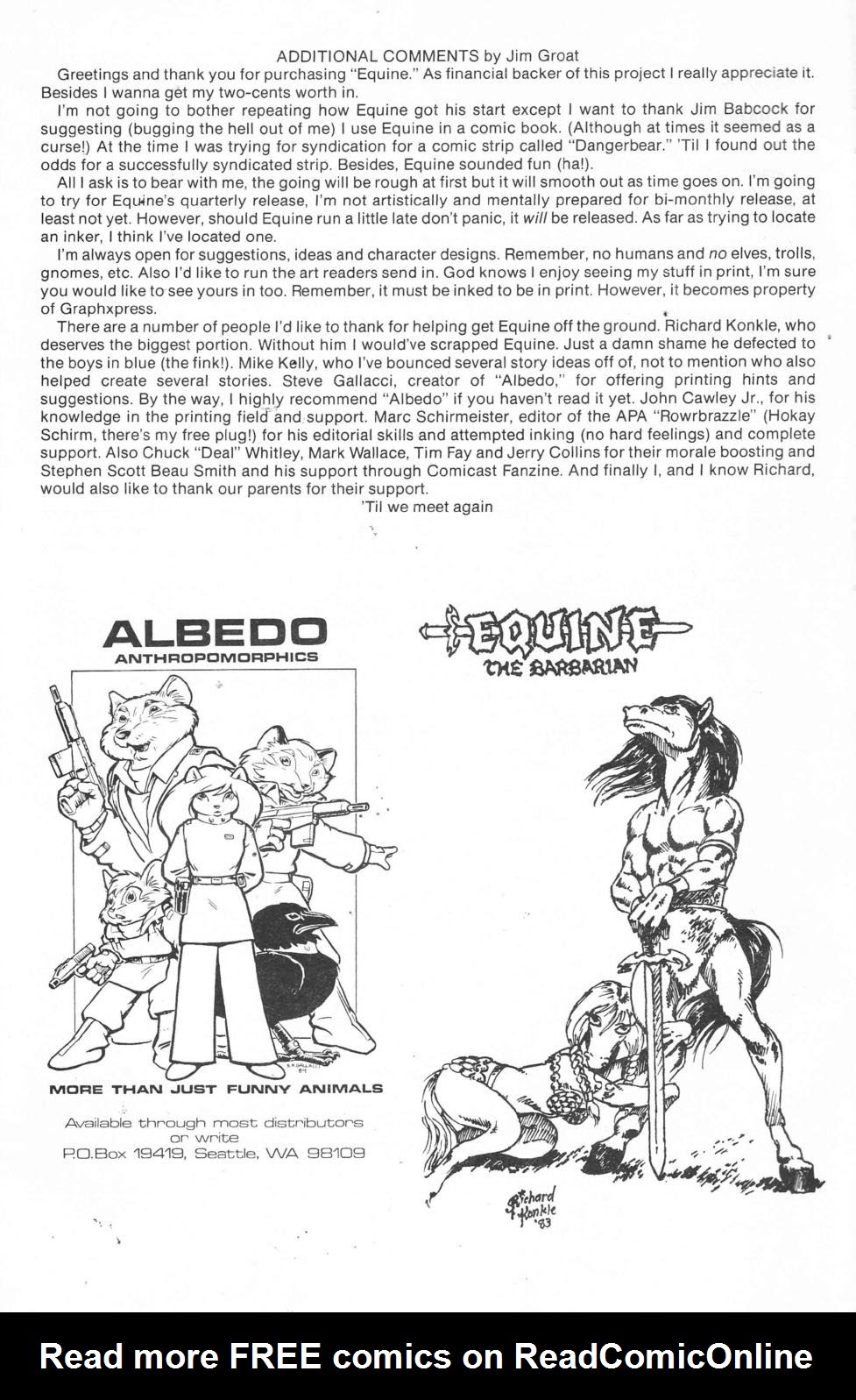 Read online Equine, The Uncivilized comic -  Issue #1 - 3