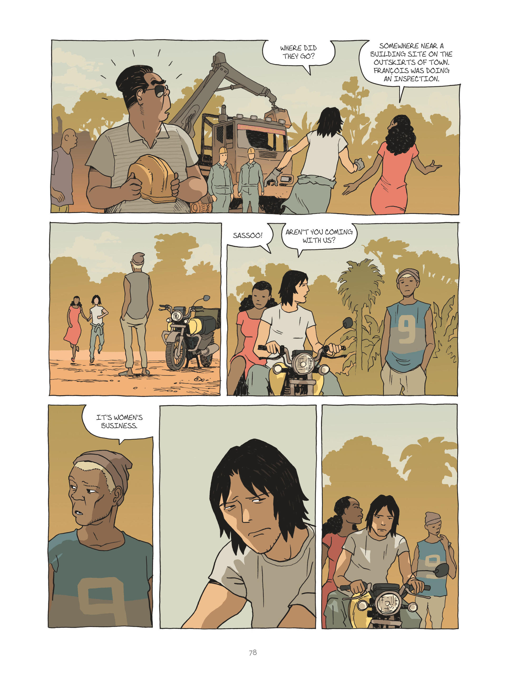 Read online Zidrou-Beuchot's African Trilogy comic -  Issue # TPB 3 - 78