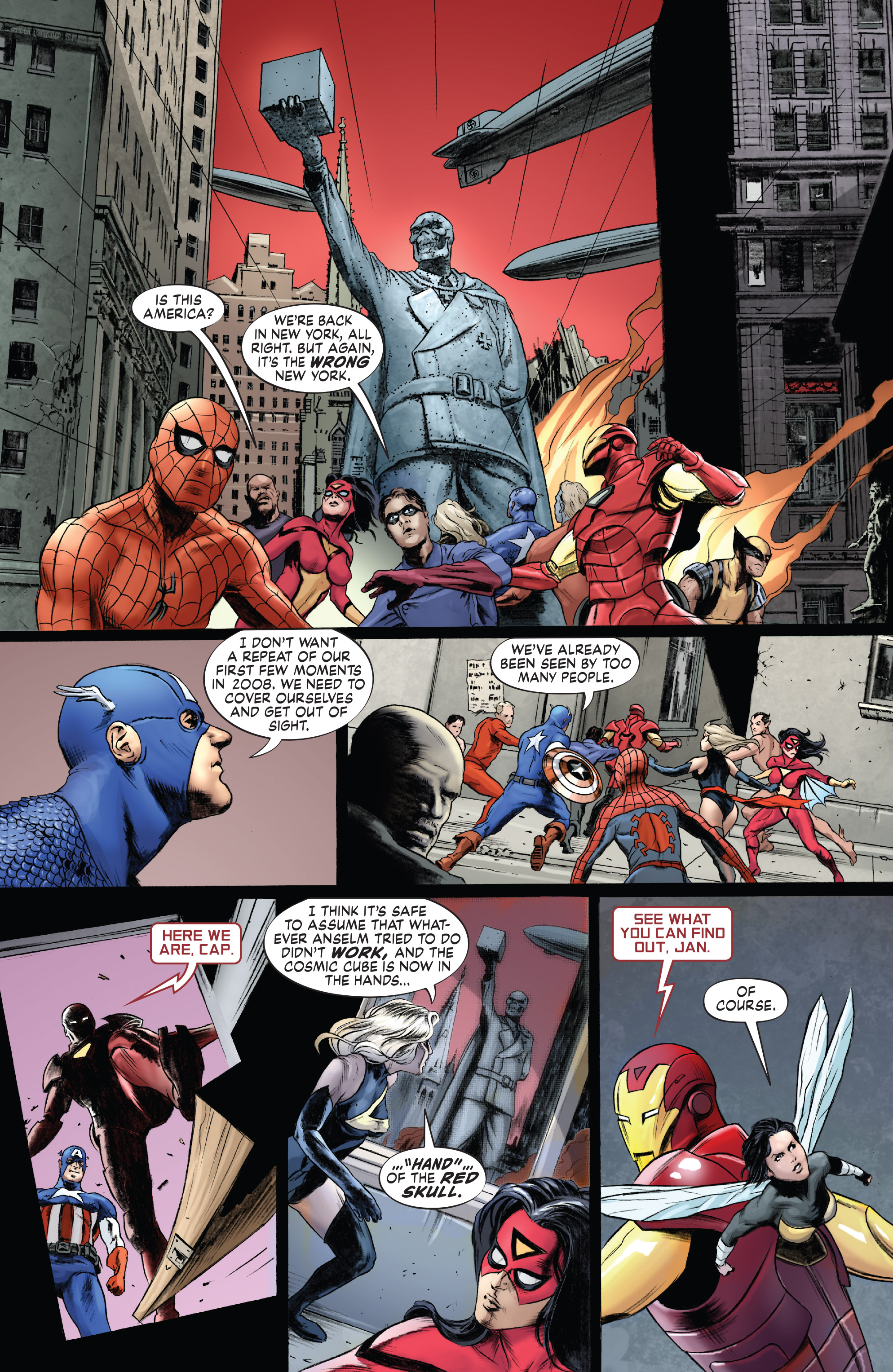 Read online Avengers/Invaders comic -  Issue #9 - 10