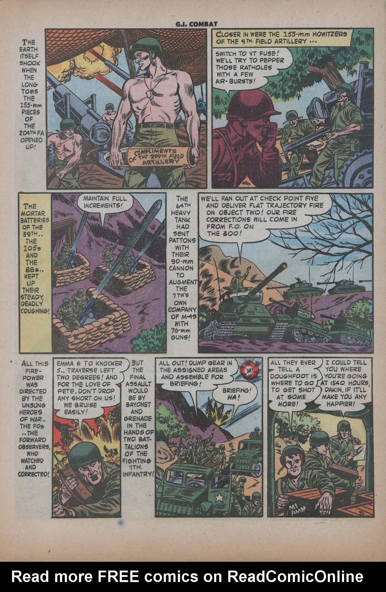 Read online G.I. Combat (1952) comic -  Issue #39 - 5
