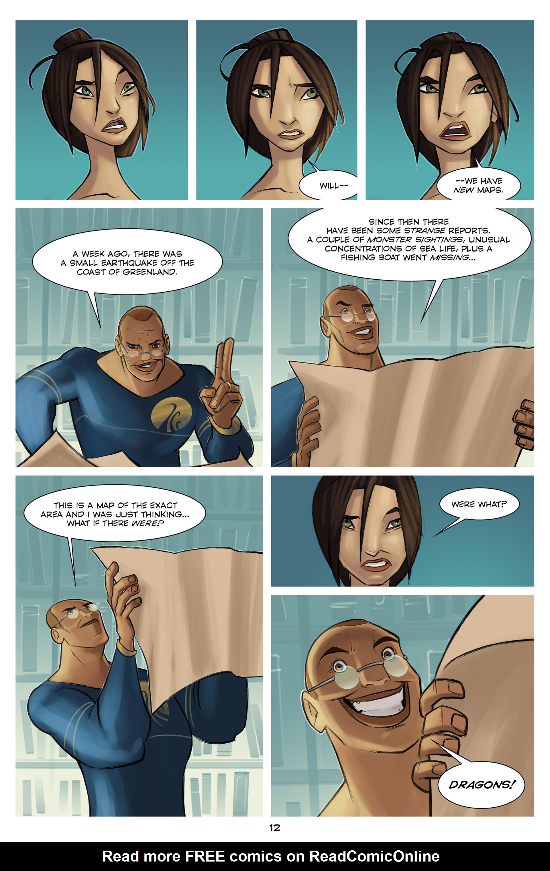 Read online The Deep: Here Be Dragons comic -  Issue #1 - 14