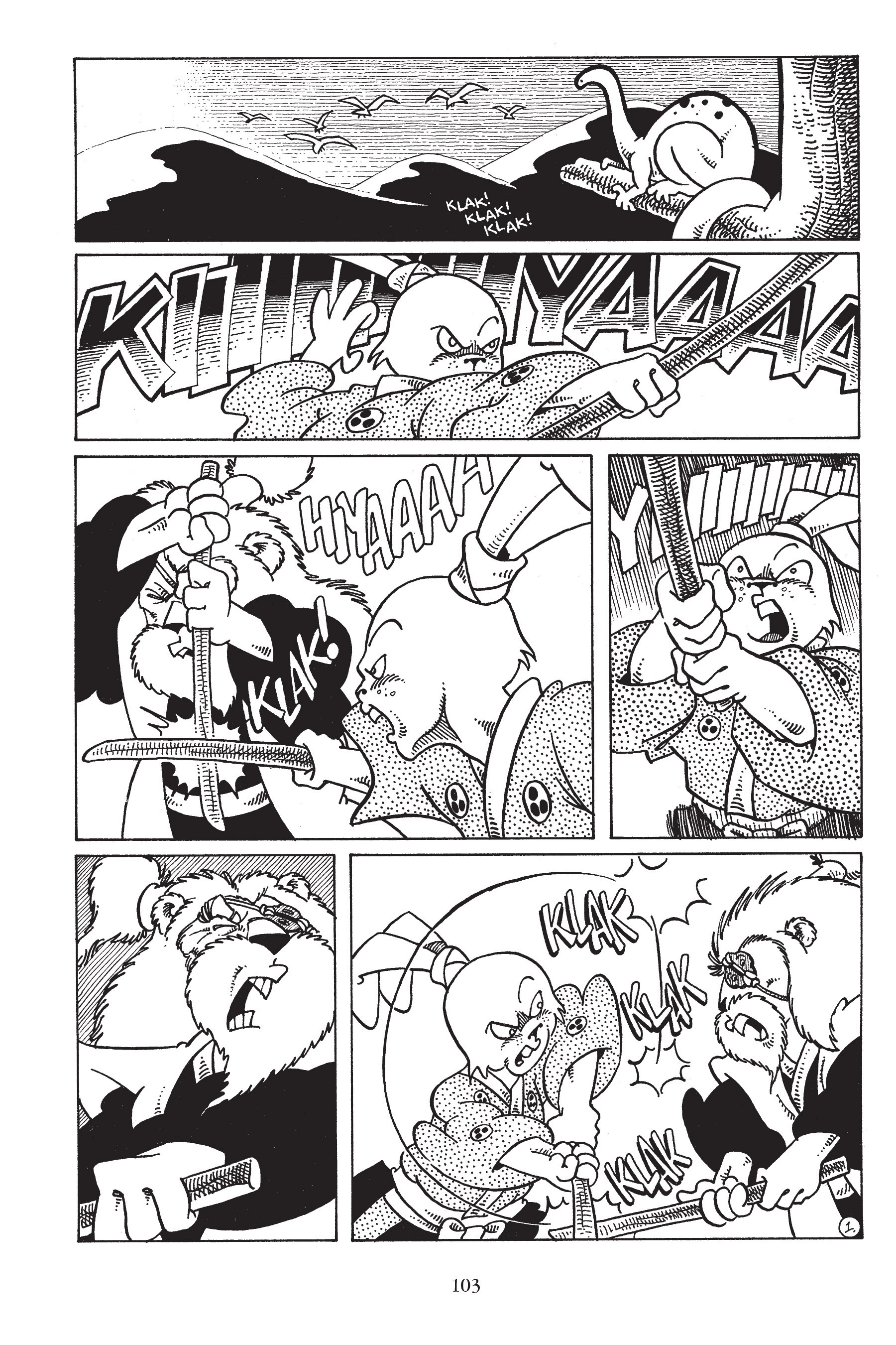 Read online Usagi Yojimbo (1987) comic -  Issue # _TPB 6 - 102