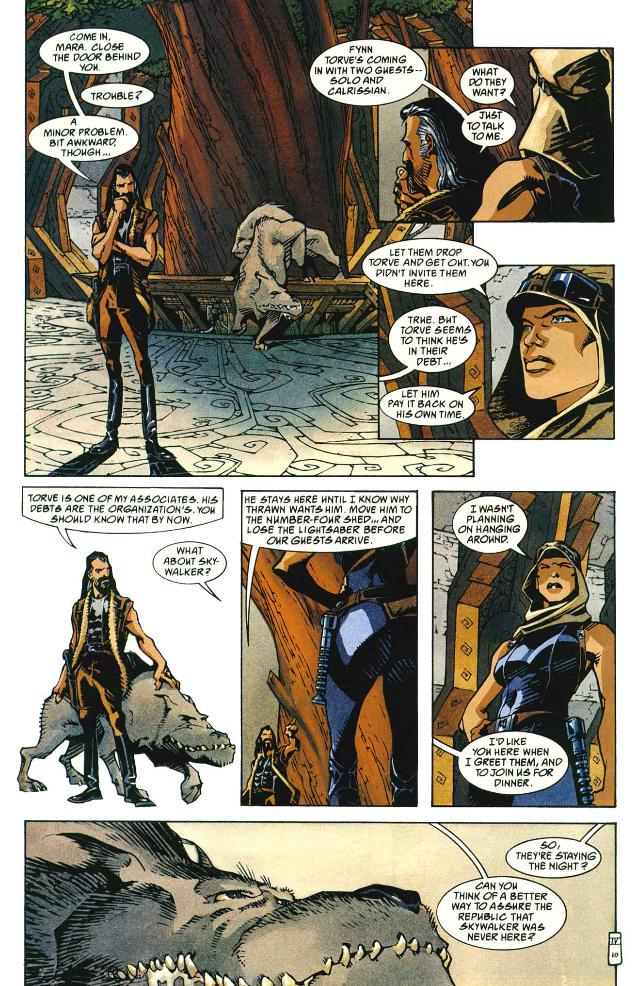 Read online Star Wars: Heir to the Empire comic -  Issue #4 - 12