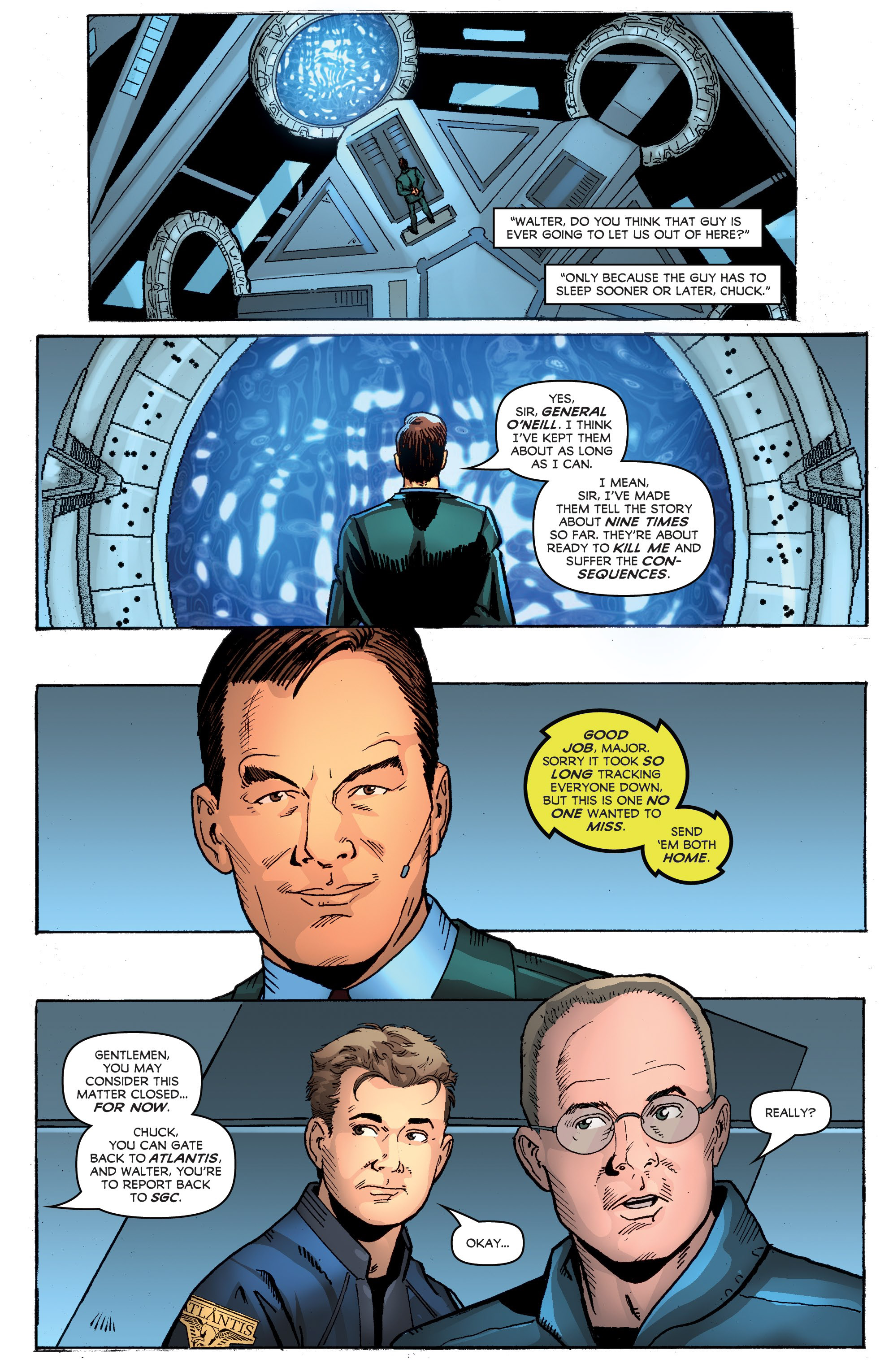 Read online Stargate Atlantis / Stargate Universe Anthology comic -  Issue #3 - 21