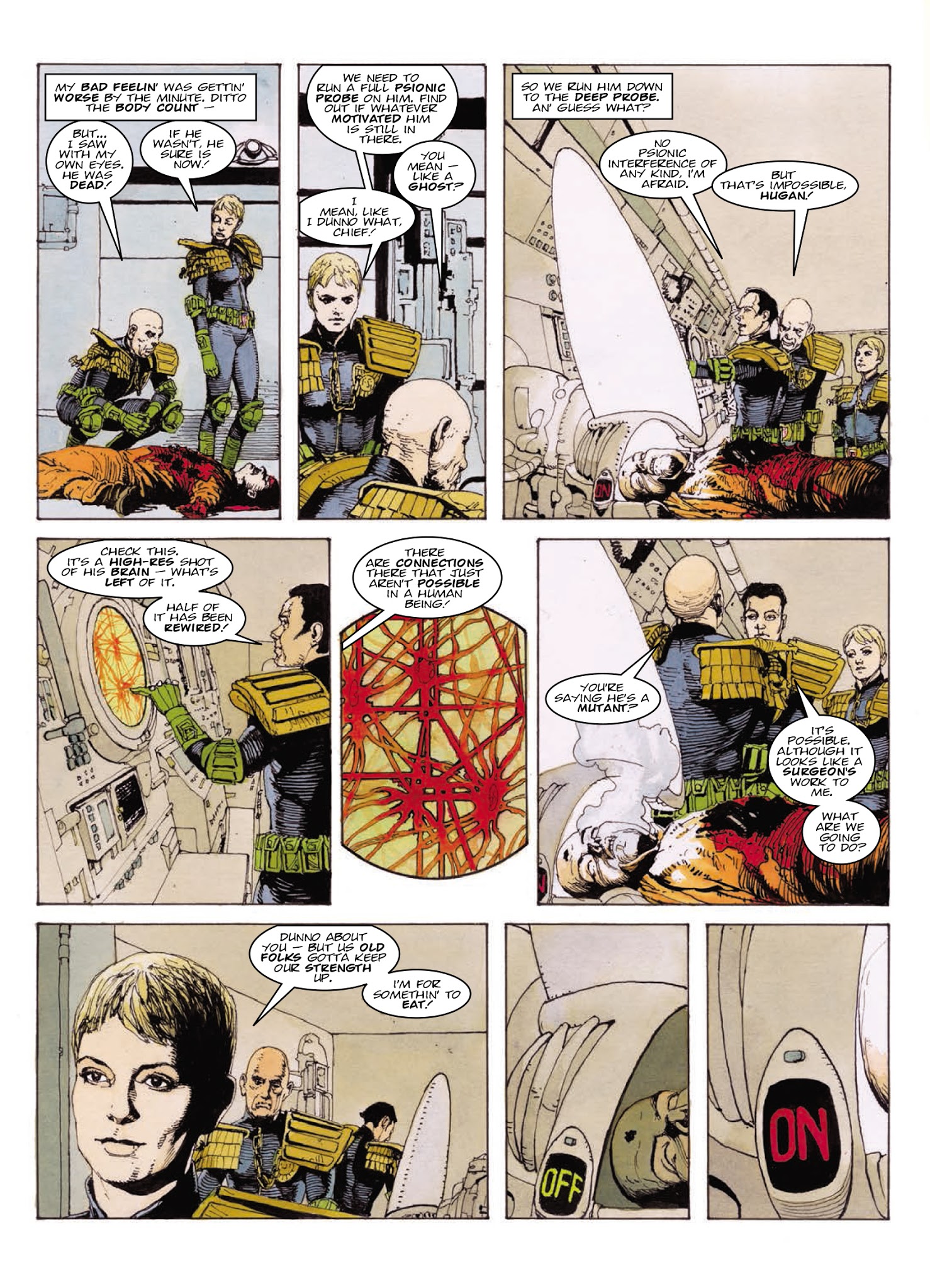 Read online Judge Anderson: The Psi Files comic -  Issue # TPB 4 - 201
