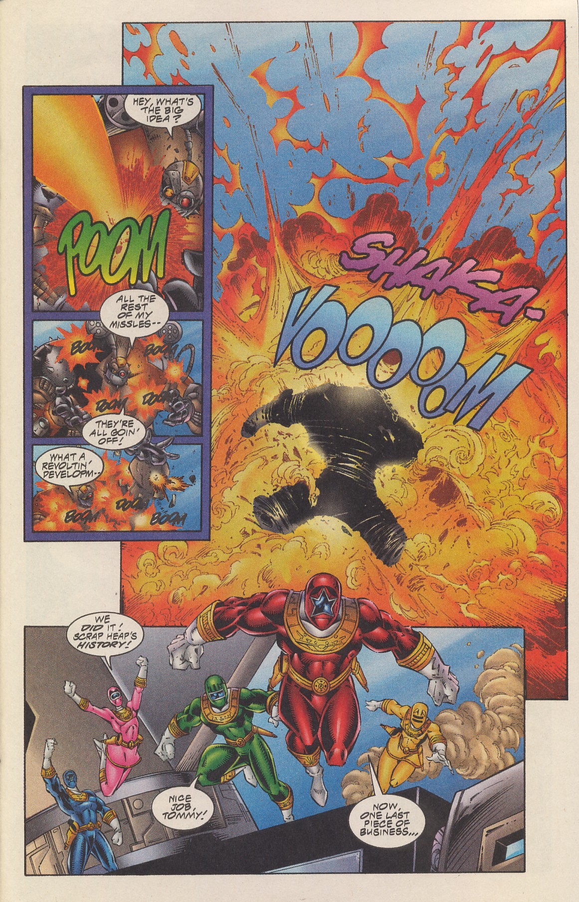 Read online Power Rangers Zeo comic -  Issue # Full - 23