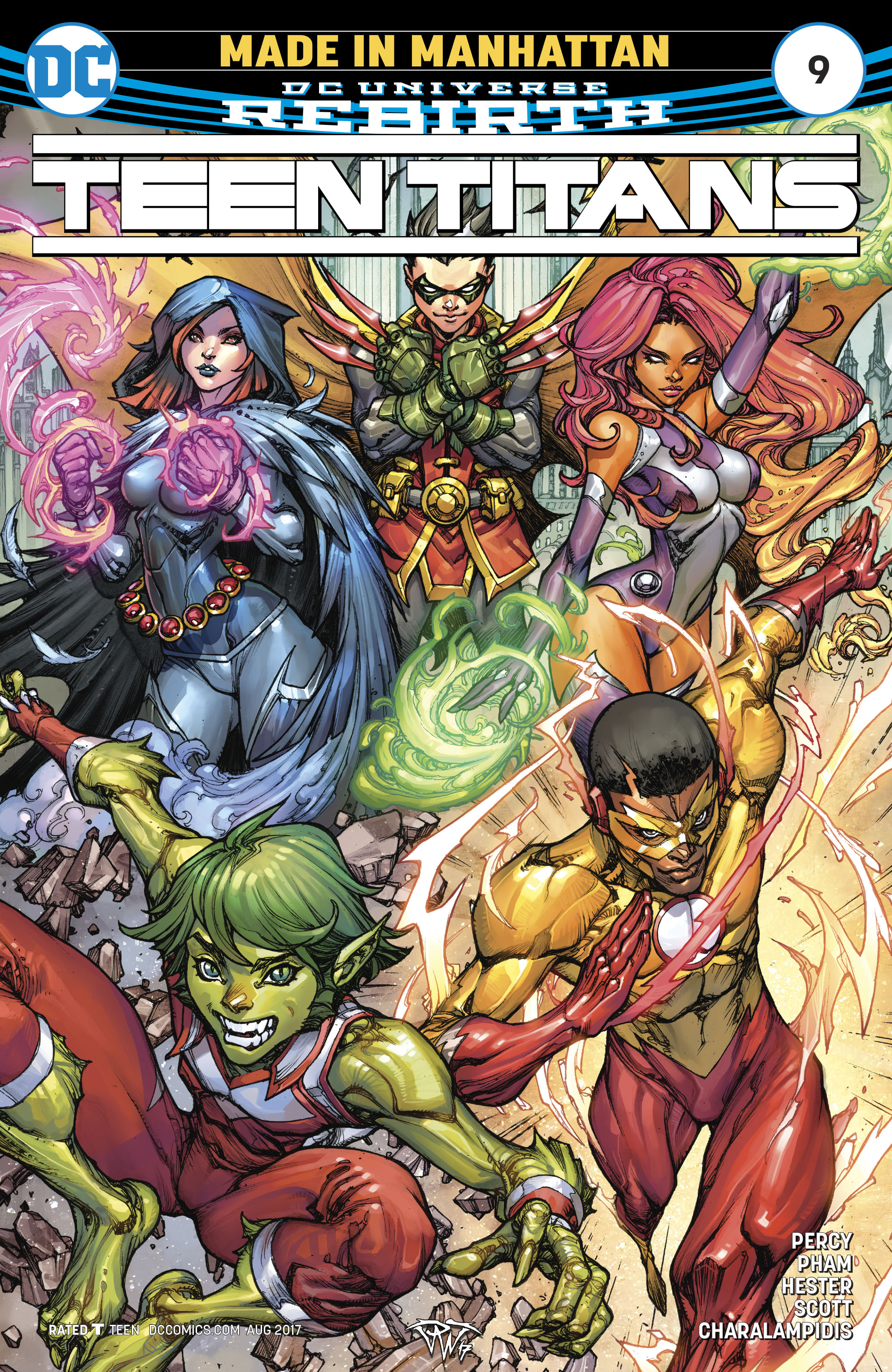 Read online Teen Titans (2016) comic -  Issue #9 - 2
