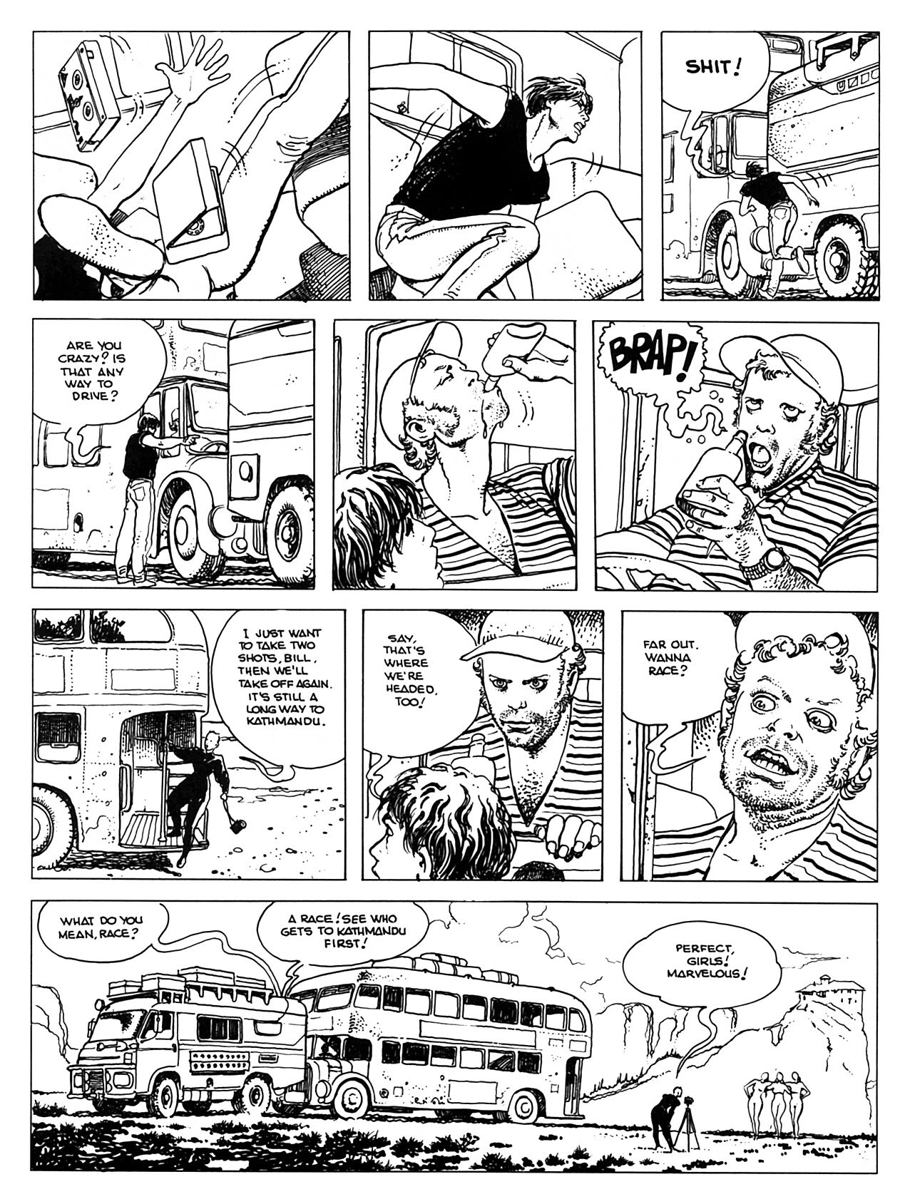 Read online Perchance to dream - The Indian adventures of Giuseppe Bergman comic -  Issue # TPB - 36