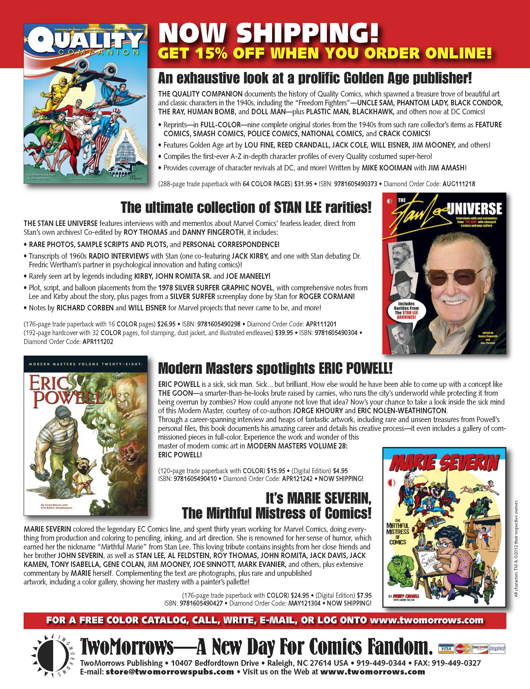 Read online The Jack Kirby Collector comic -  Issue #59 - 98