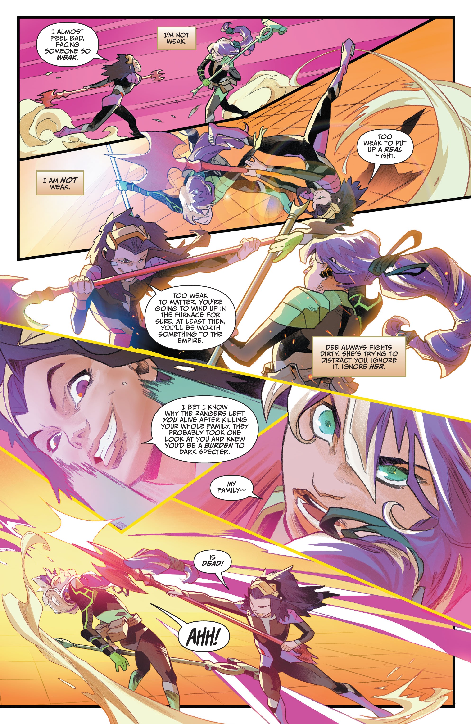 Read online Power Rangers Unlimited comic -  Issue # Heir to Darkness - 19