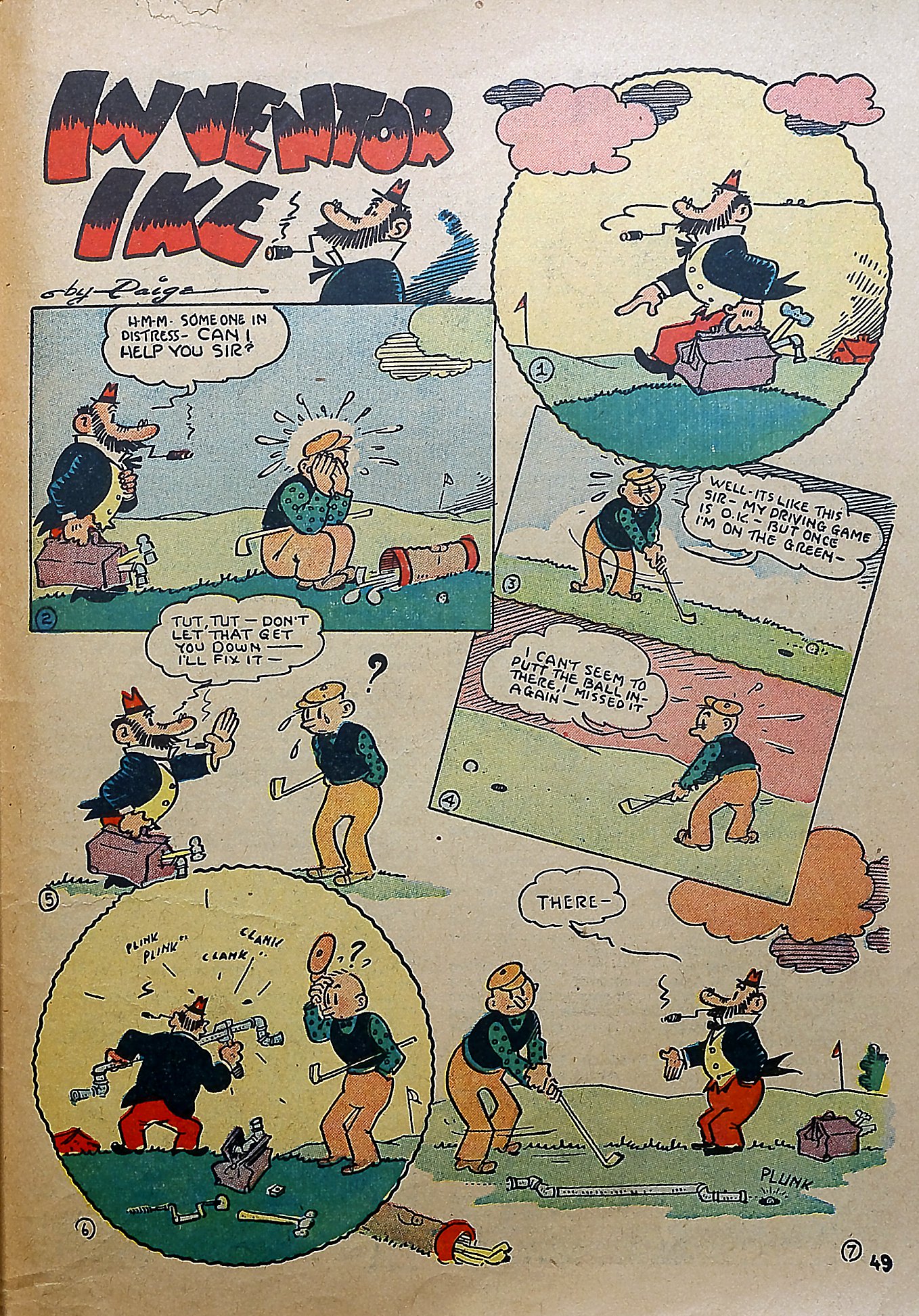 Read online Our Flag Comics comic -  Issue #5 - 46