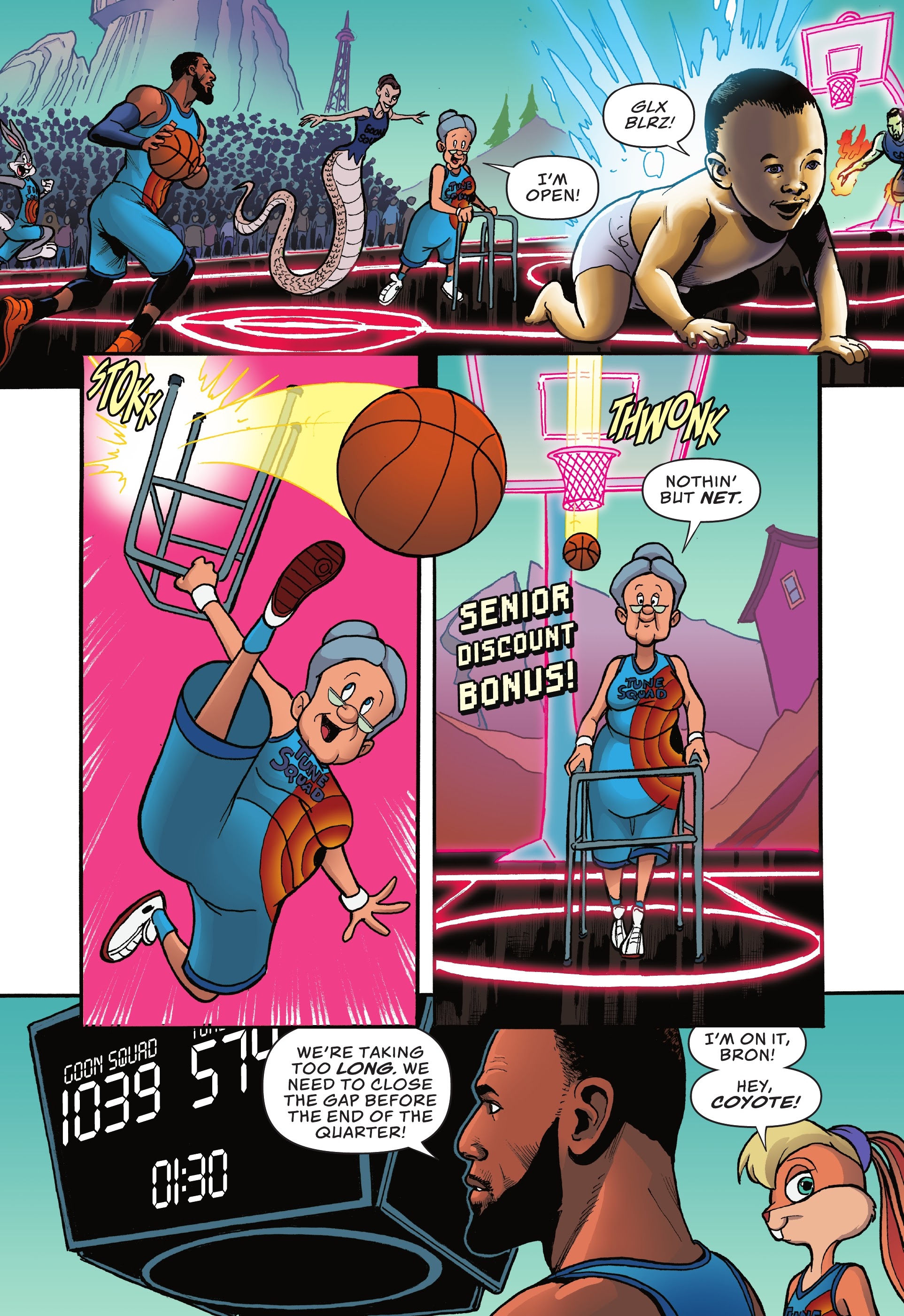 Read online Space Jam: A New Legacy comic -  Issue # TPB - 113