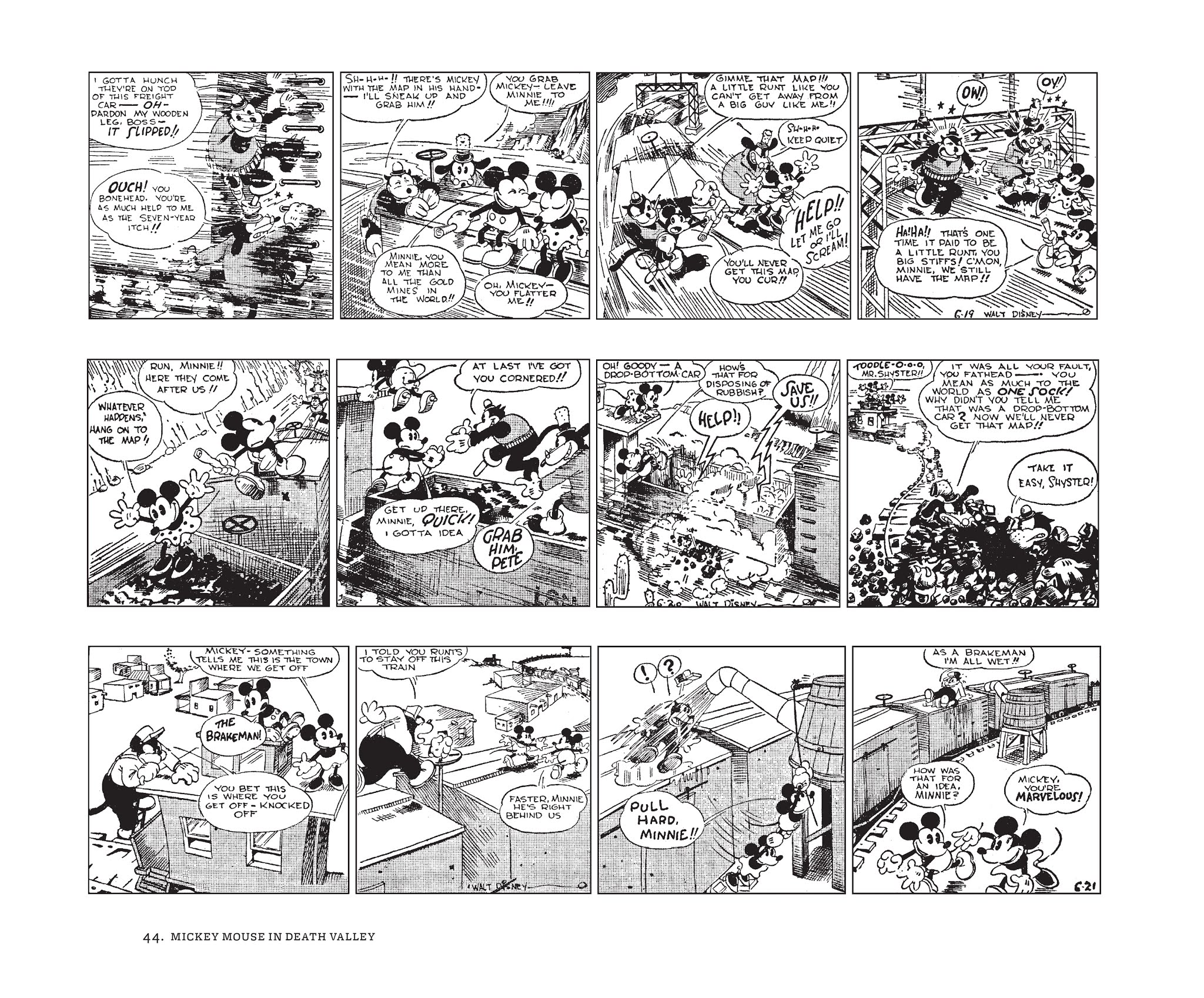 Read online Walt Disney's Mickey Mouse by Floyd Gottfredson comic -  Issue # TPB 1 (Part 1) - 44