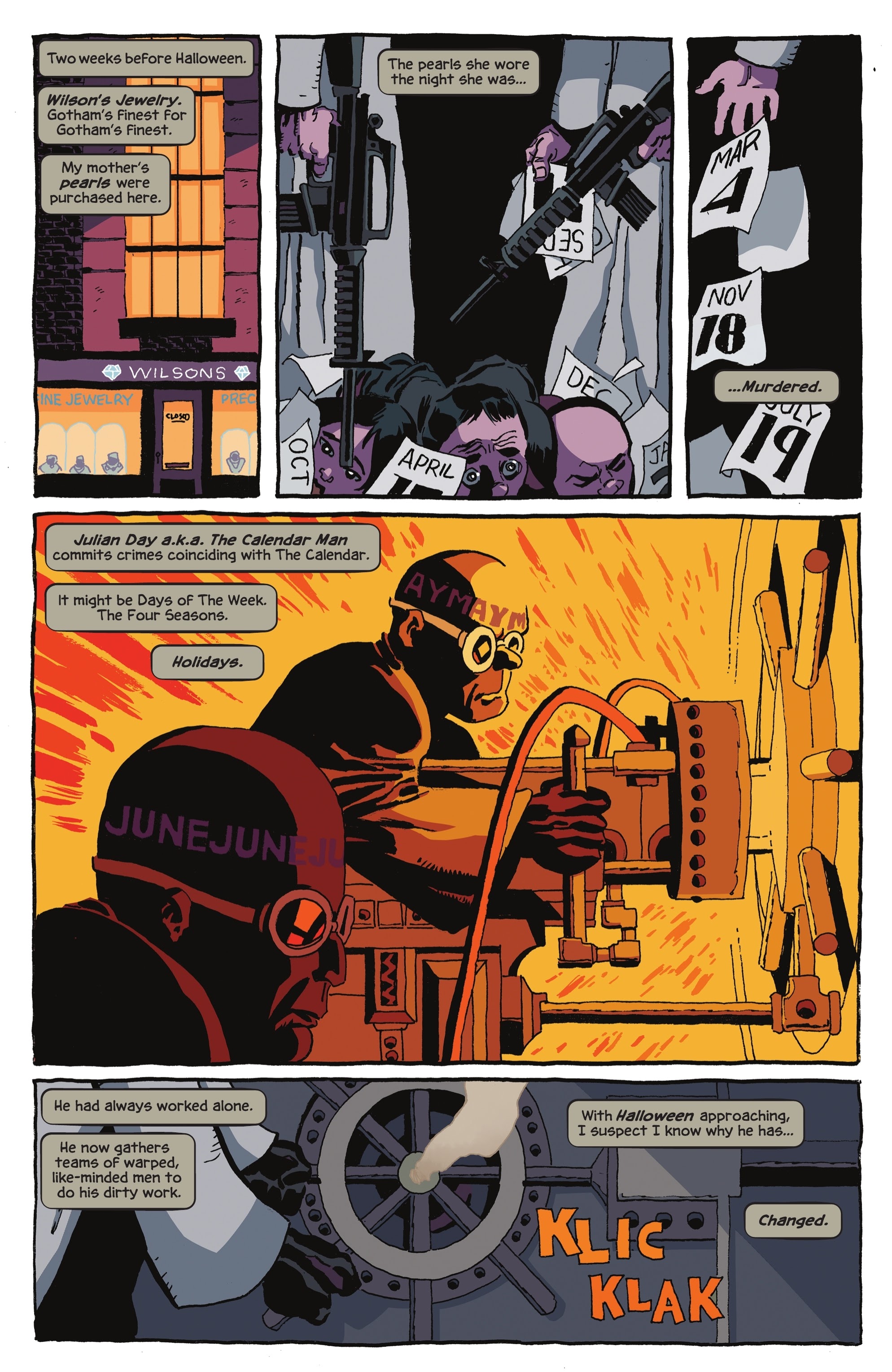 Read online Batman: The Long Halloween comic -  Issue # _Special - 6