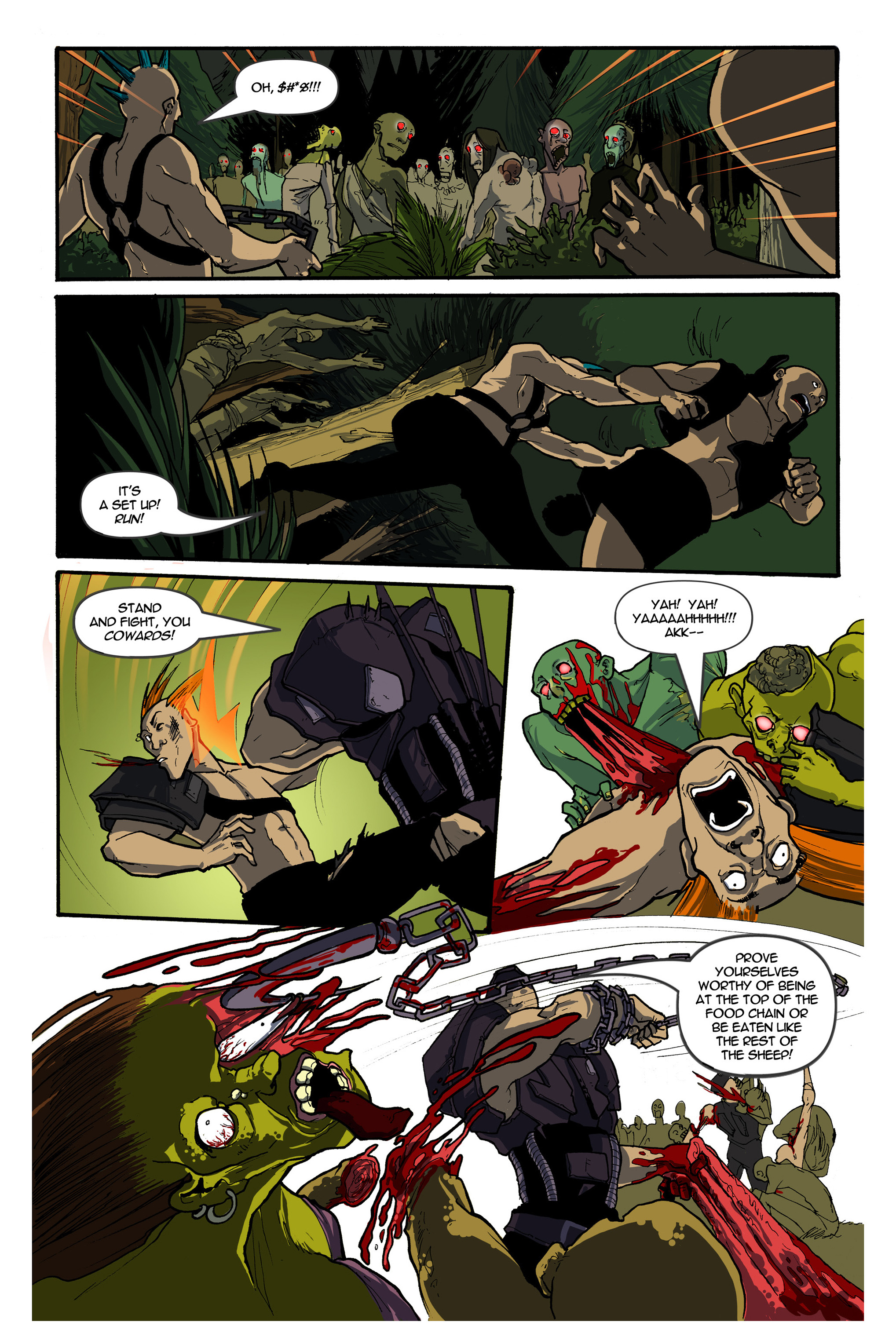 Read online Chaos Campus: Extra Credit comic -  Issue #6 - 20