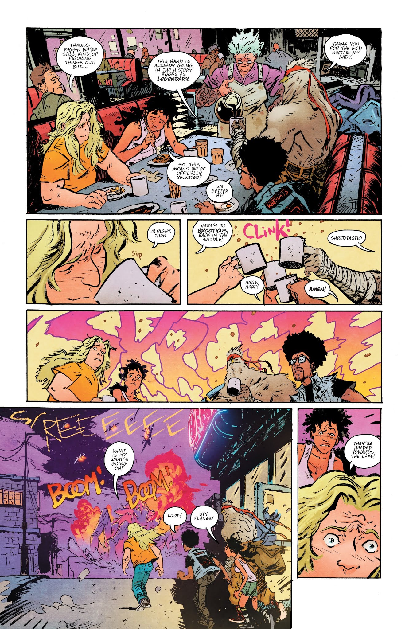 Read online Murder Falcon comic -  Issue #4 - 4