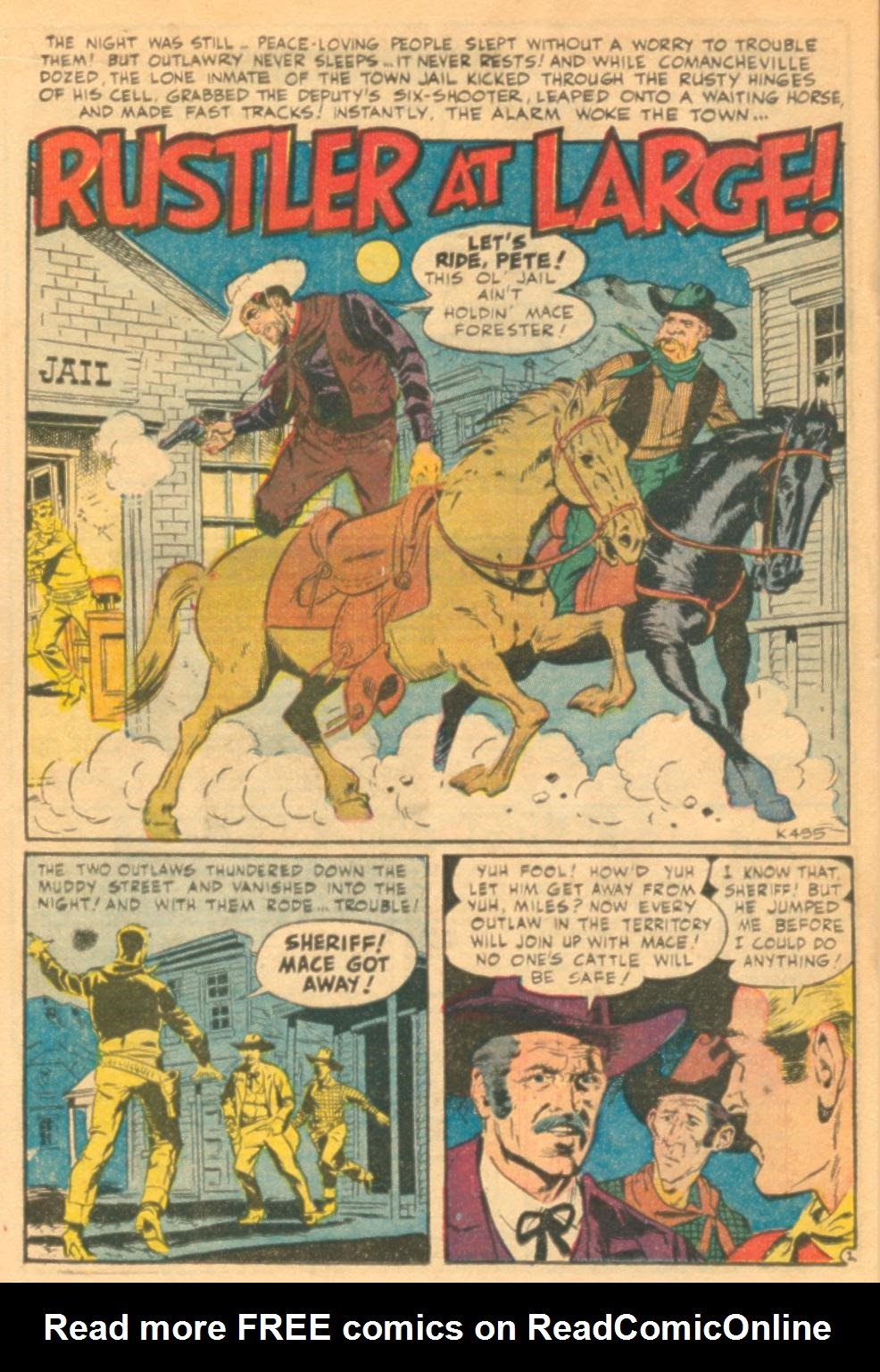 Read online Western Gunfighters (1956) comic -  Issue #22 - 16