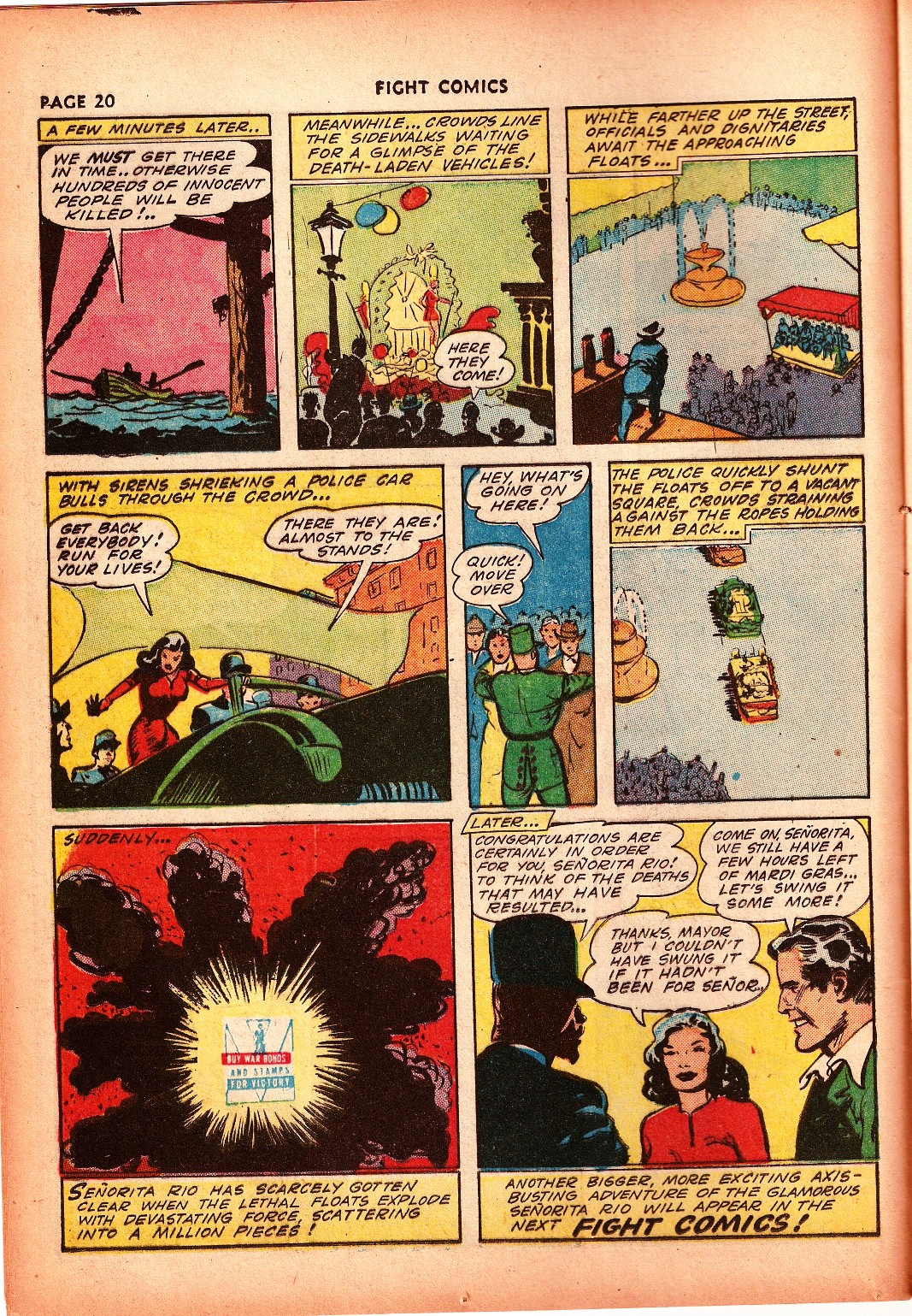 Read online Fight Comics comic -  Issue #26 - 22