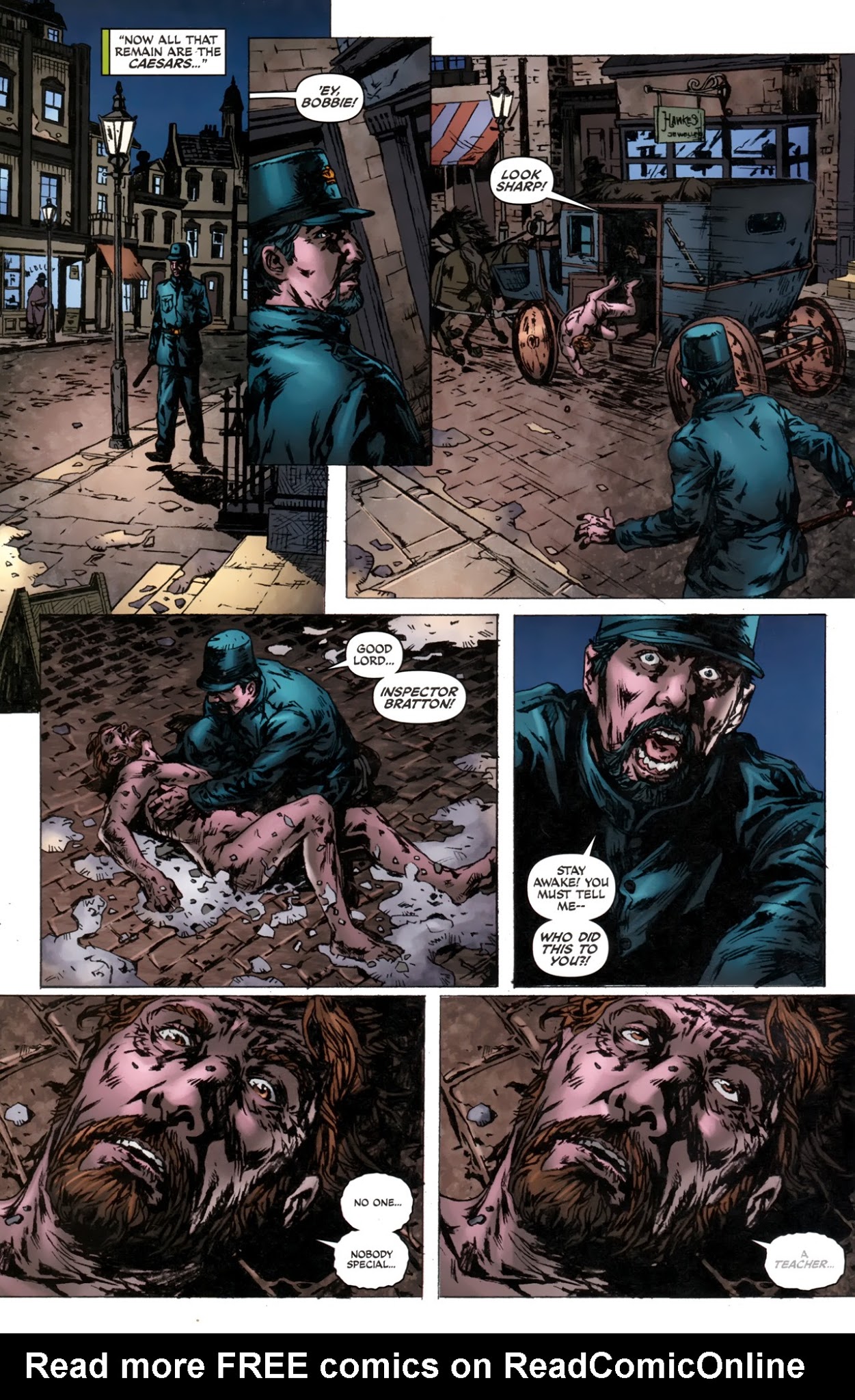 Read online Sherlock Holmes: Year One comic -  Issue #5 - 21