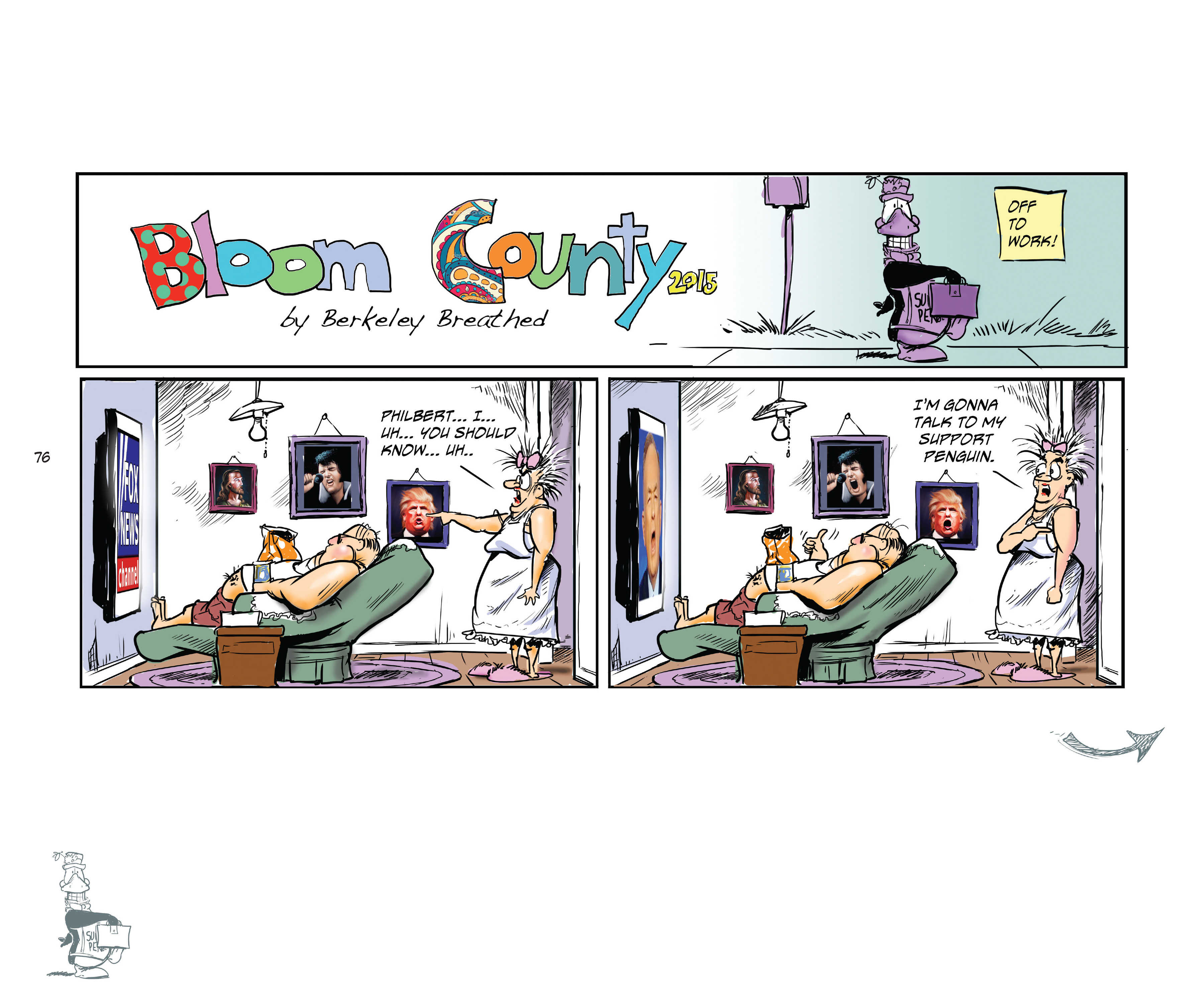 Read online Bloom County Episode XI: A New Hope comic -  Issue # Full - 78
