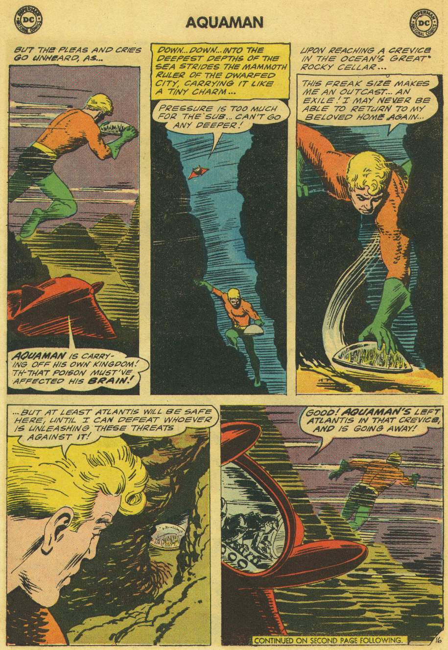 Read online Aquaman (1962) comic -  Issue #21 - 22