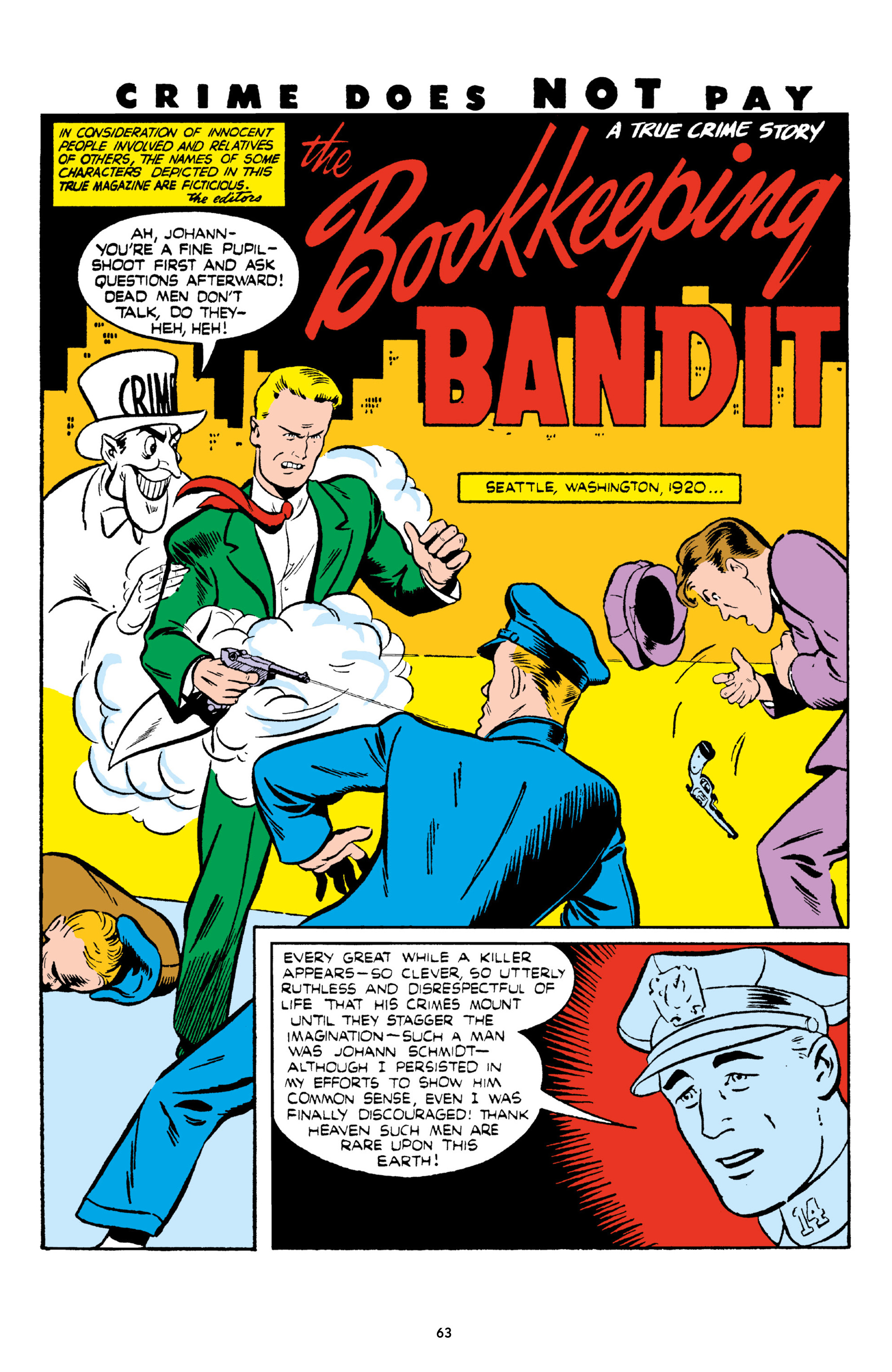 Read online Crime Does Not Pay Archives comic -  Issue # TPB 6 (Part 1) - 65