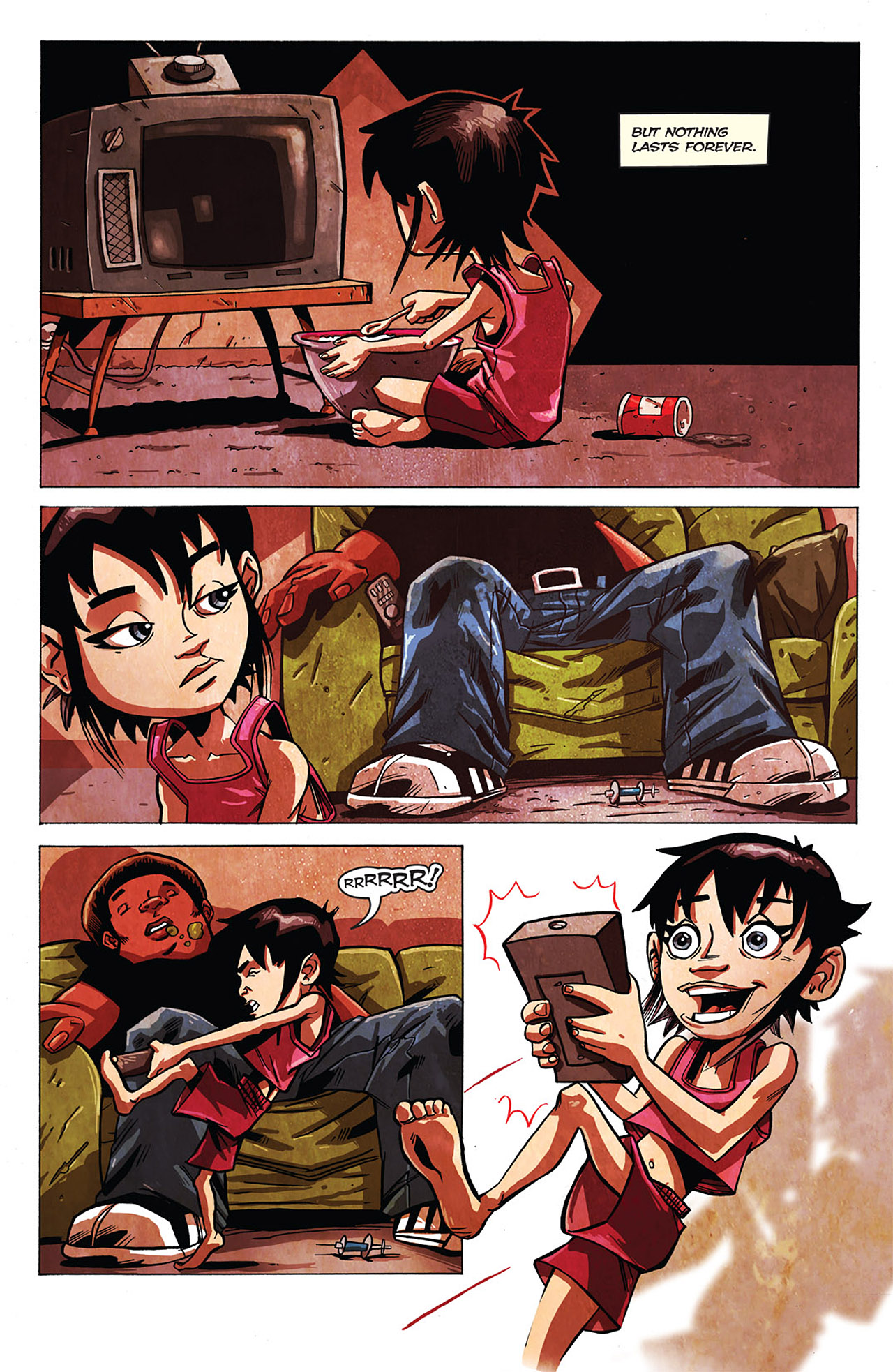 Read online Alpha Girl comic -  Issue #1 - 8