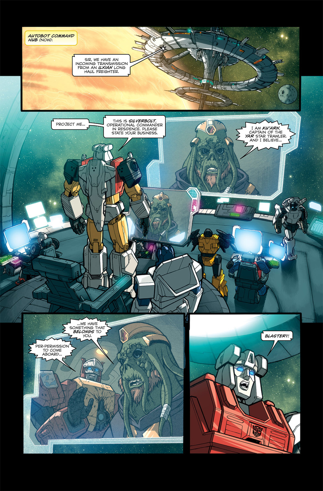 Read online Transformers Spotlight: Blaster comic -  Issue # Full - 5