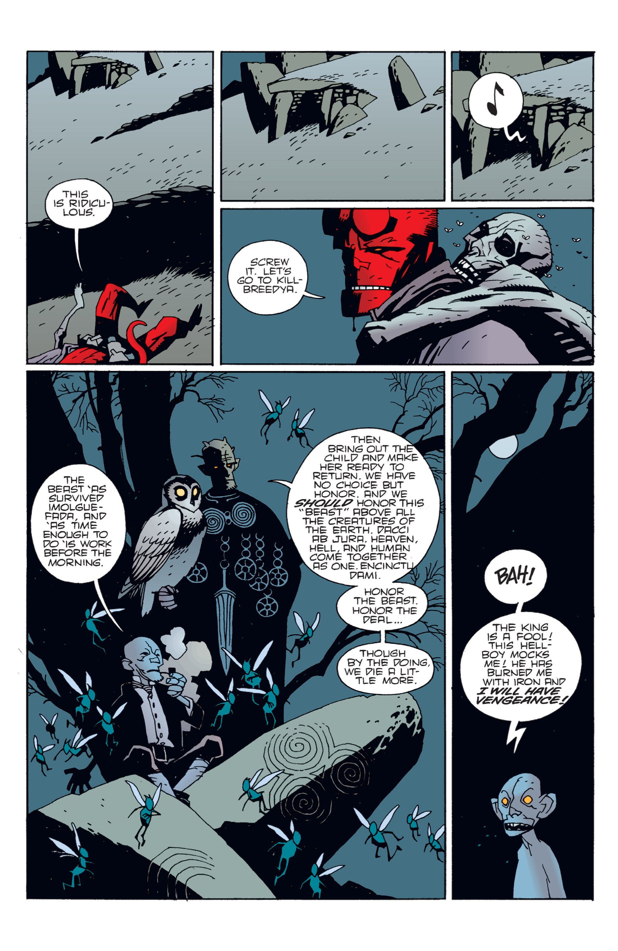 Read online Hellboy comic -  Issue #3 - 23