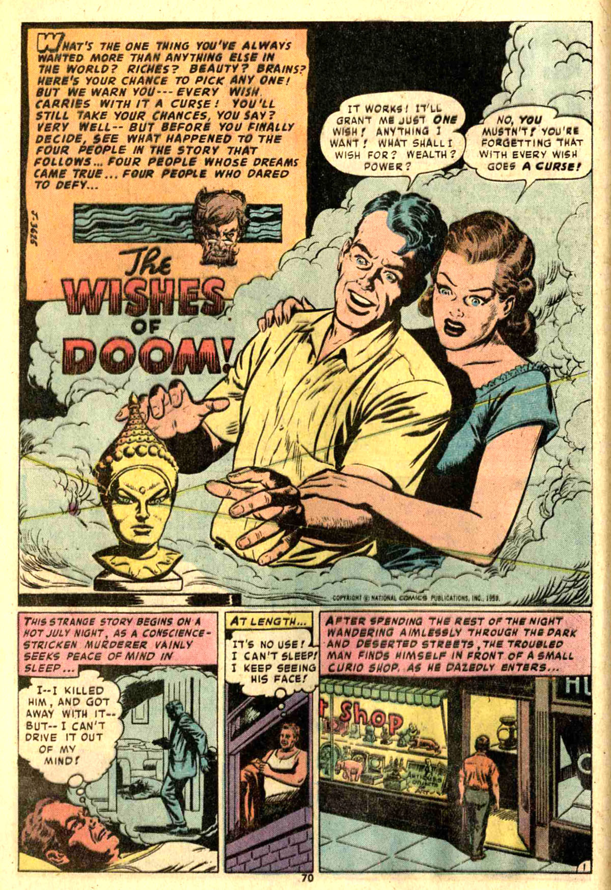Read online House of Mystery (1951) comic -  Issue #226 - 70