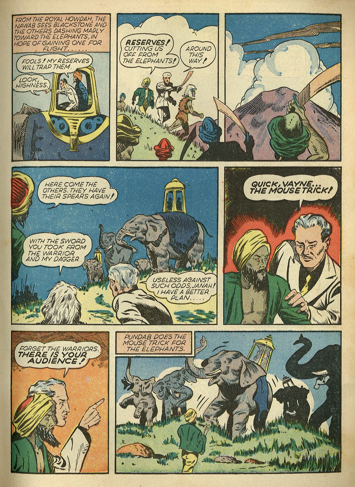 Read online Super-Magician Comics comic -  Issue #1 - 29