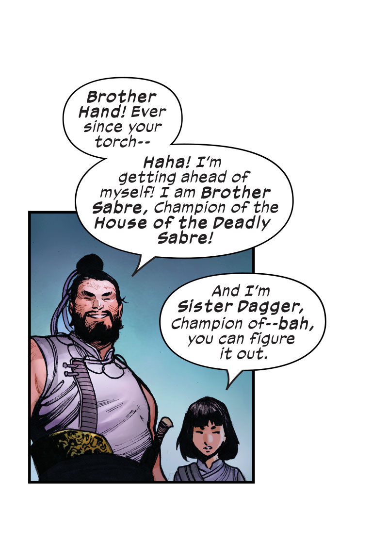 Read online Shang-Chi: Brothers & Sisters Infinity Comic comic -  Issue #1 - 29