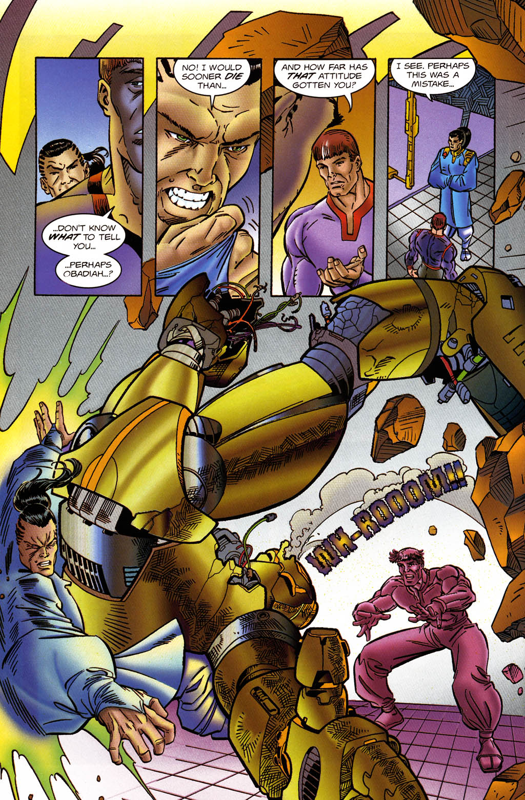 Read online Magnus Robot Fighter (1991) comic -  Issue #60 - 16