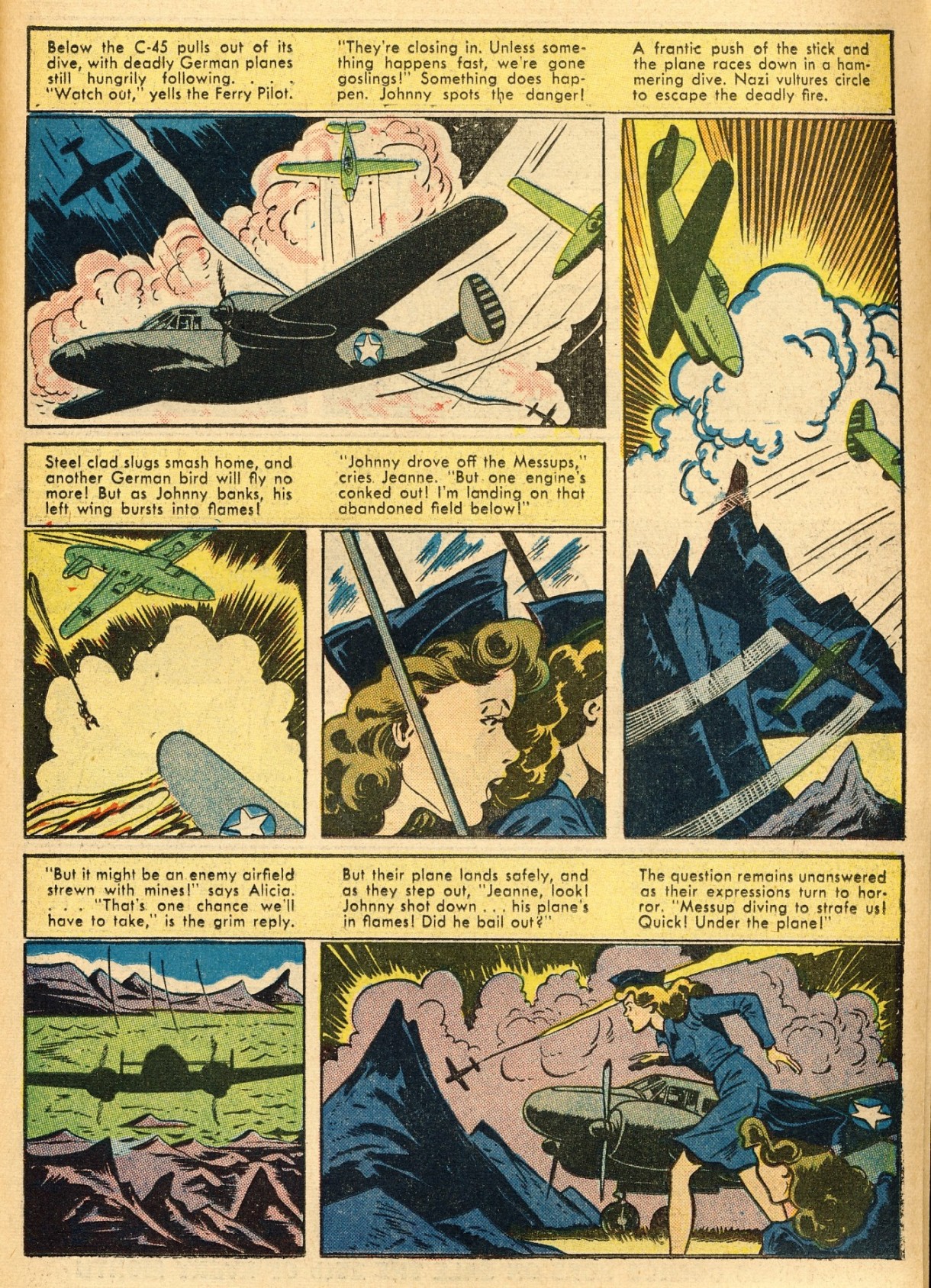 Read online Wings Comics comic -  Issue #40 - 41