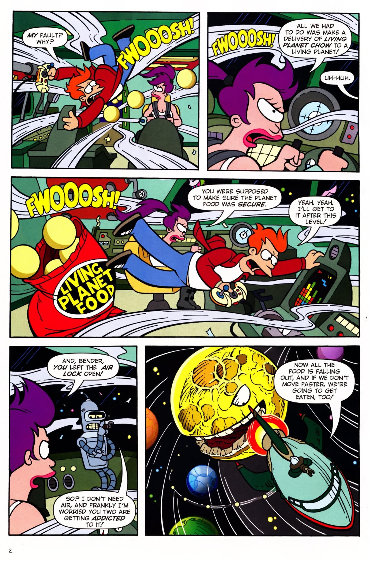 Read online Futurama Comics comic -  Issue #37 - 3