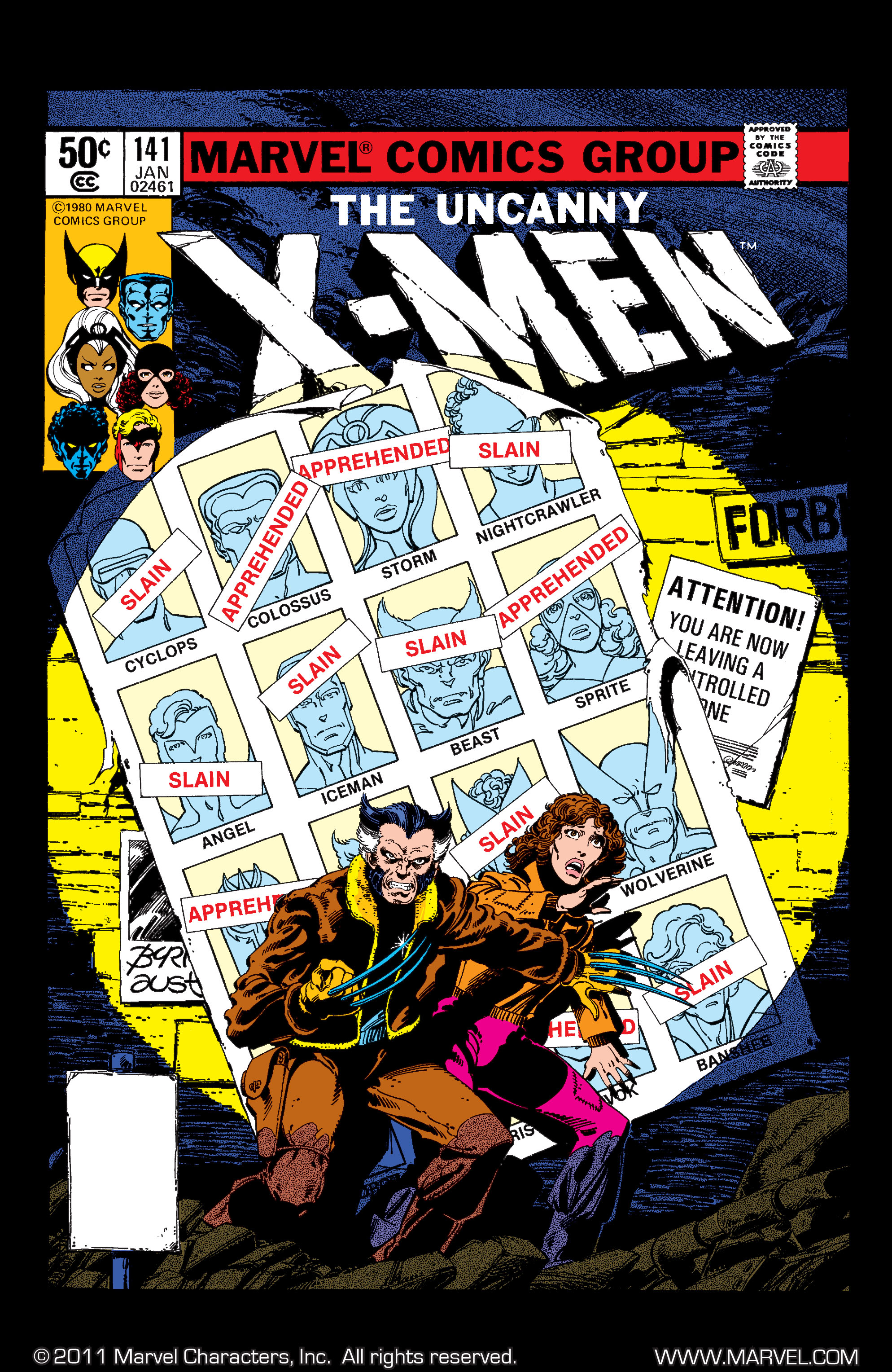 Read online Uncanny X-Men (1963) comic -  Issue #141 - 1