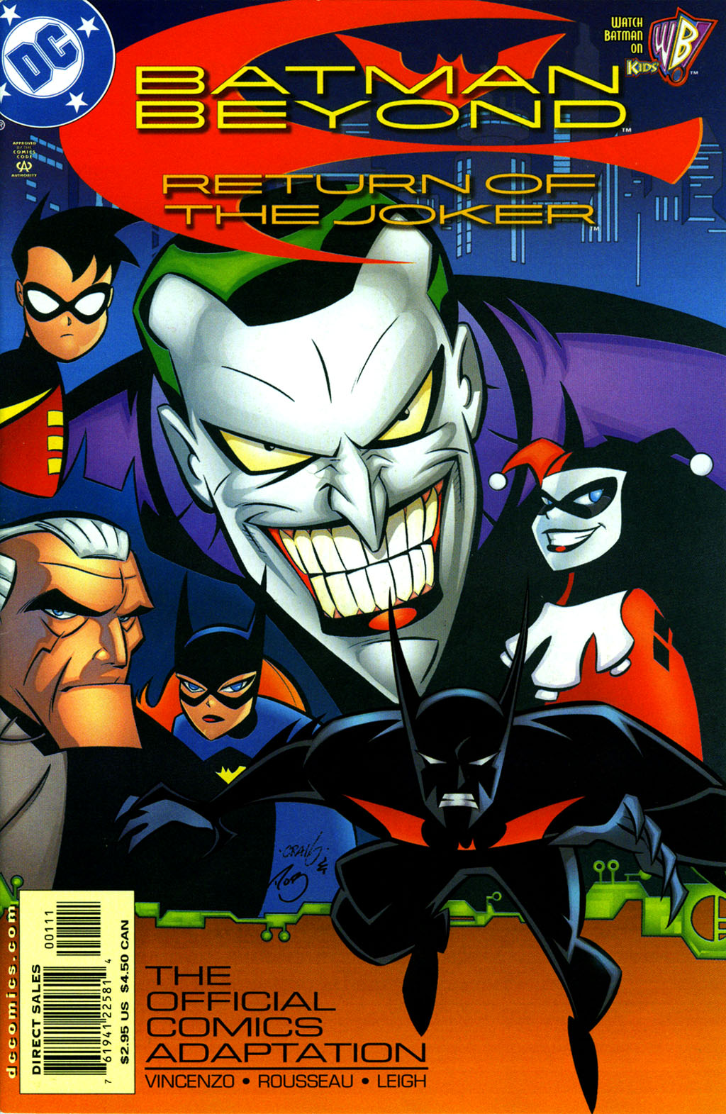 Batman Beyond: Return of the Joker issue Full - Page 1