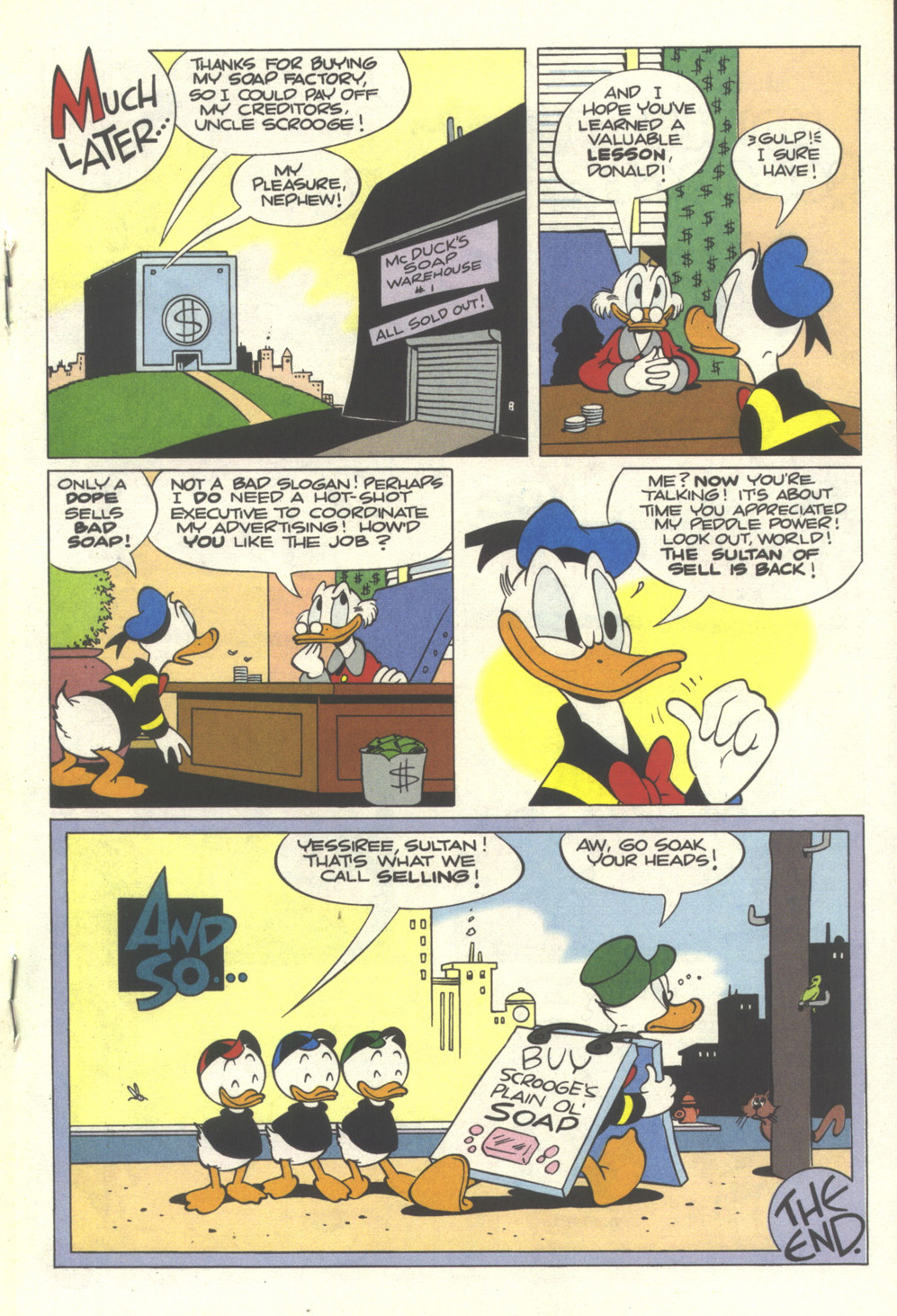 Read online Donald Duck Adventures comic -  Issue #18 - 19