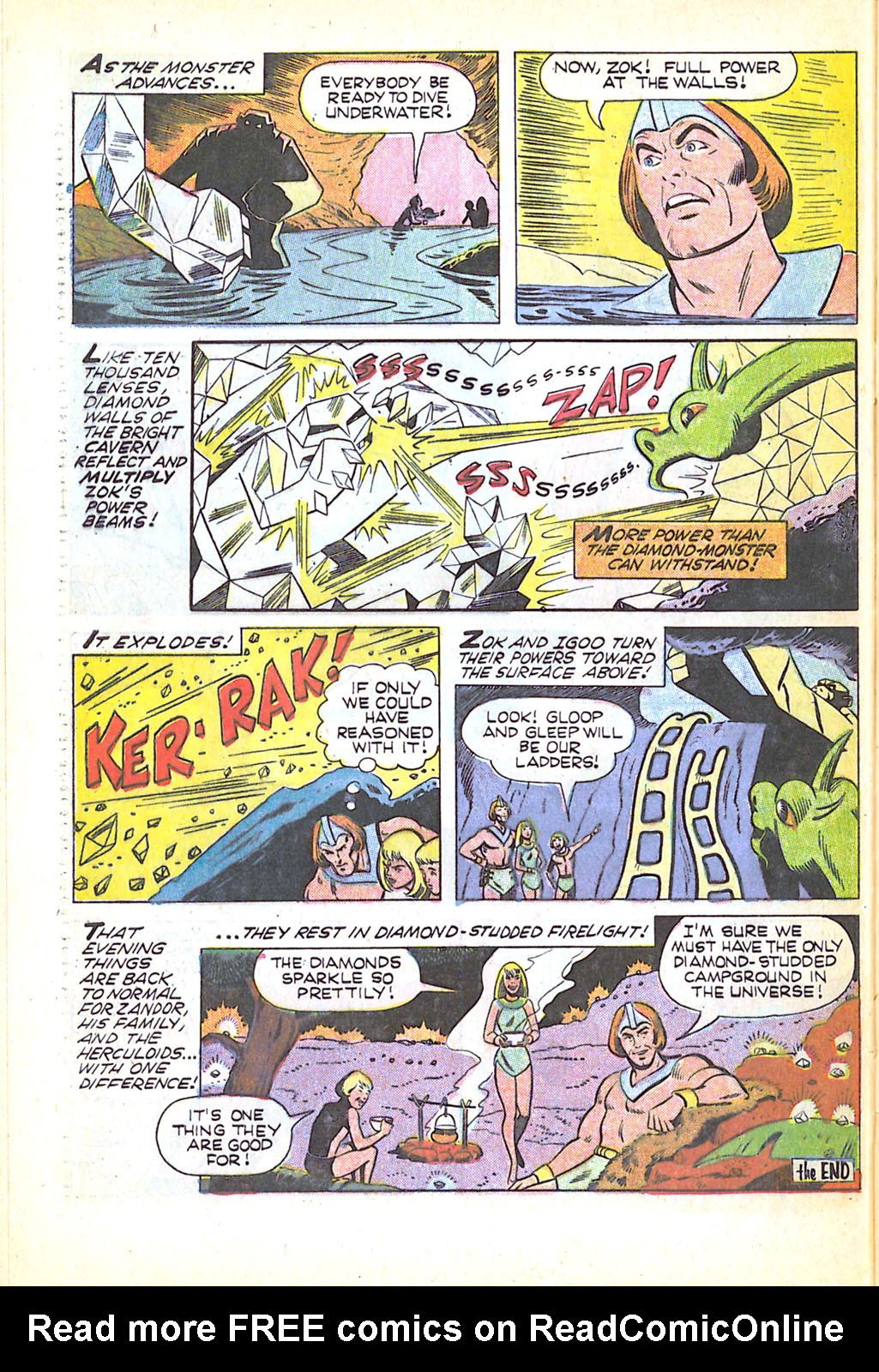 Read online Hanna-Barbera Super TV Heroes comic -  Issue #5 - 32